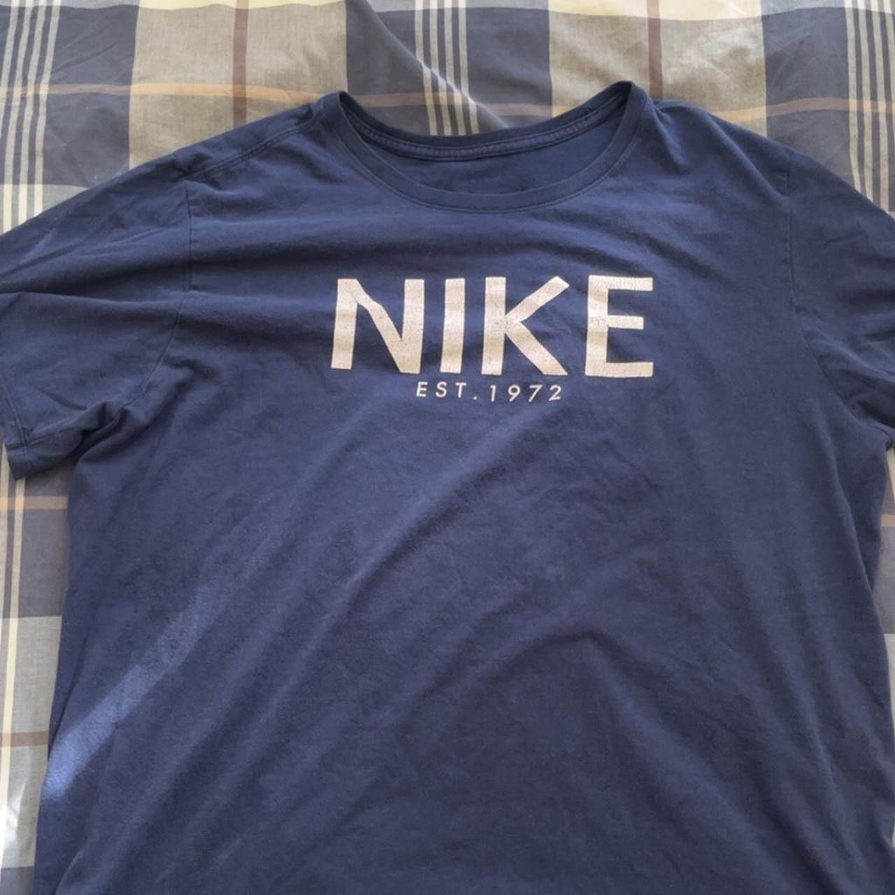 Nike Blue Nike Vintage Shirt Size US M / EU 48-50 / 2 - 1 Preview