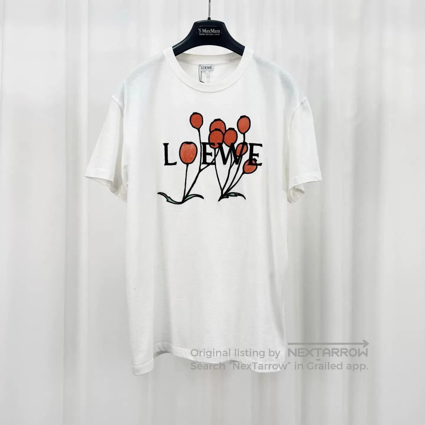 Loewe Loewe Embroidered Letter Short Sleeve. Size XS / US 0-2 / IT 36-38 - 1 Thumbnail