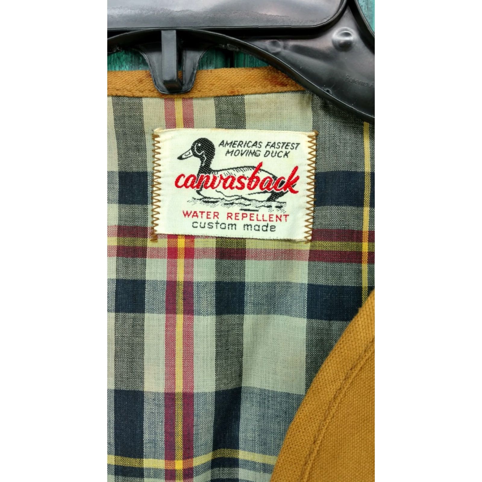 Vintage VINTAGE Canvasback Hunting Vest Mens Brown Tan Cotton Work & Safety Vest Mens Size L M to C Size US L / EU 52-54 / 3 - 3 Thumbnail