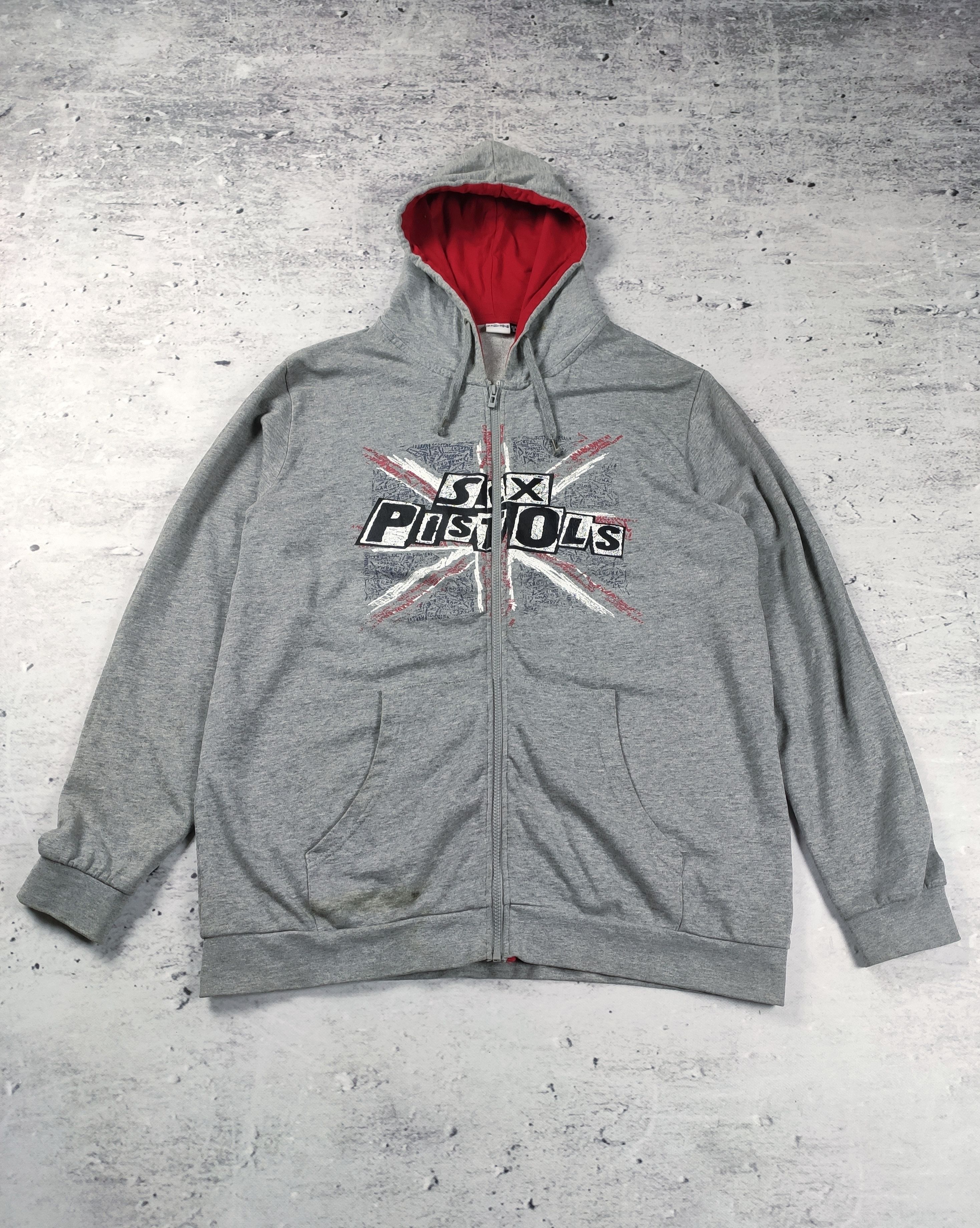 Band Tees × Vintage Sex Pistols vintage zip hoodie boxy Size US XXL / EU 58 / 5 - 1 Thumbnail