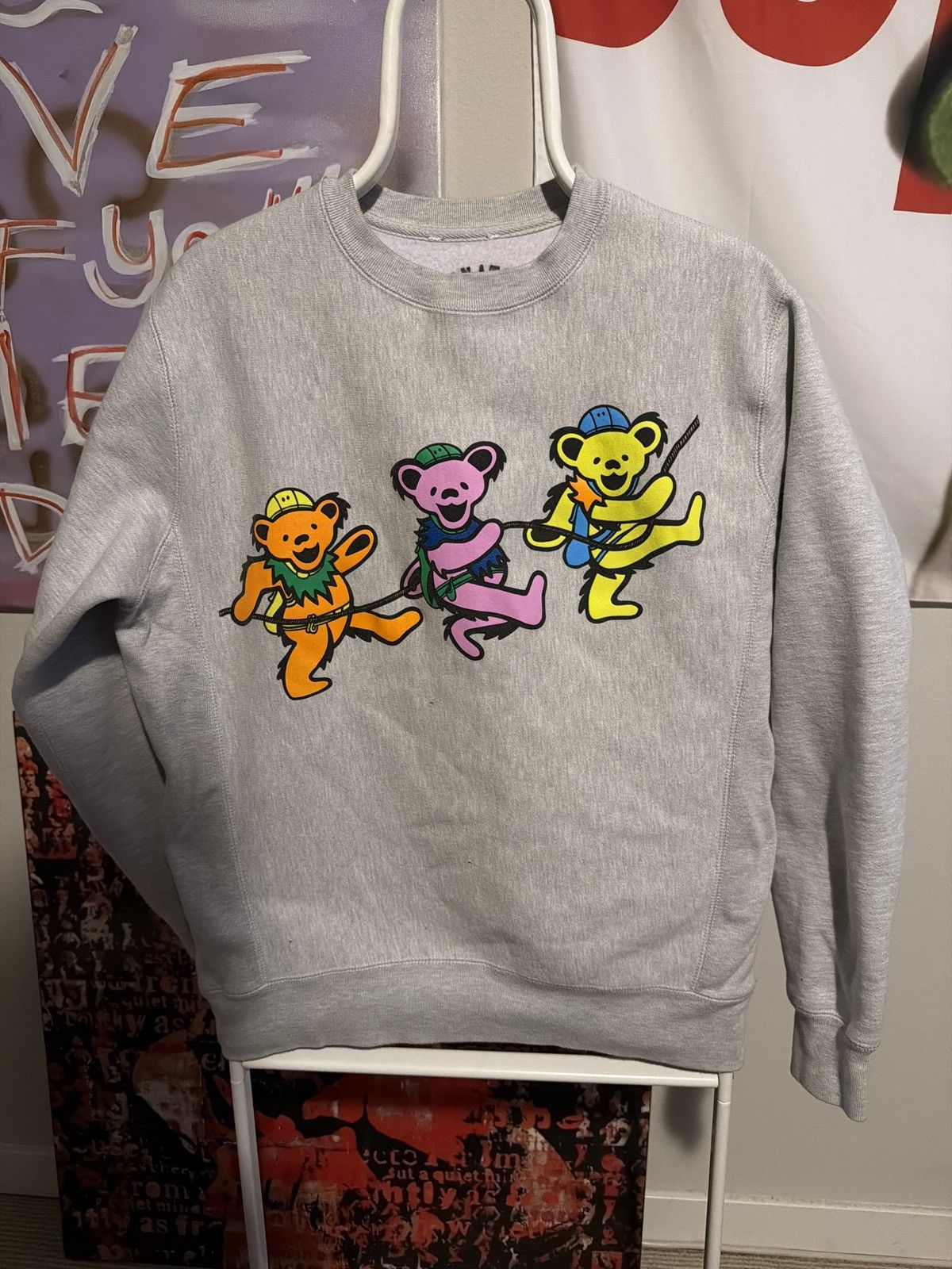 Grateful Dead × Market Chinatown Market X Grateful Dead Crew Size US S / EU 44-46 / 1 - 2 Thumbnail