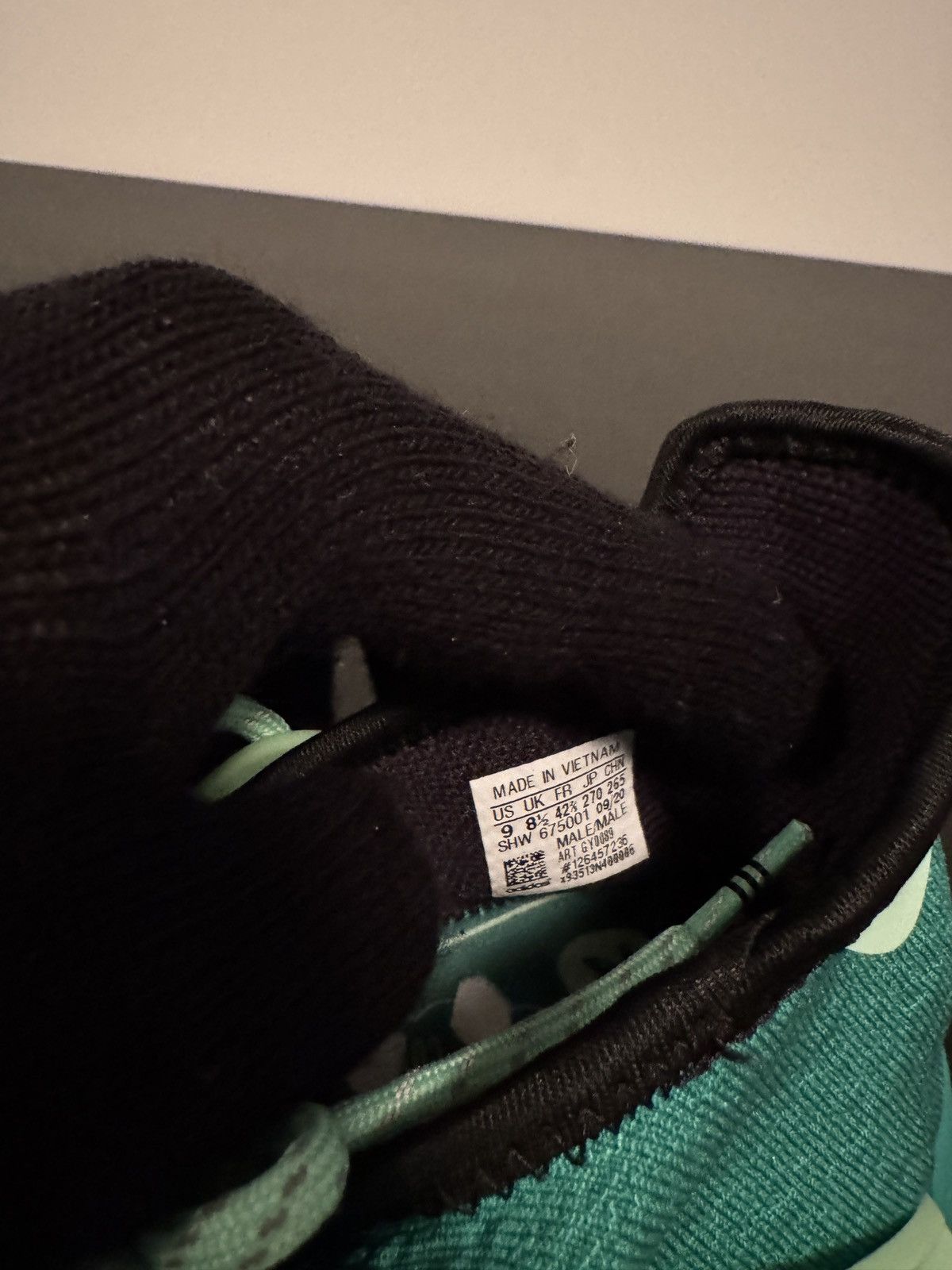 Adidas × Pharrell ADIDAS NMD HU PHARRELL GREEN COMPLEXLAND Size US 9 / EU 42 - 7 Thumbnail