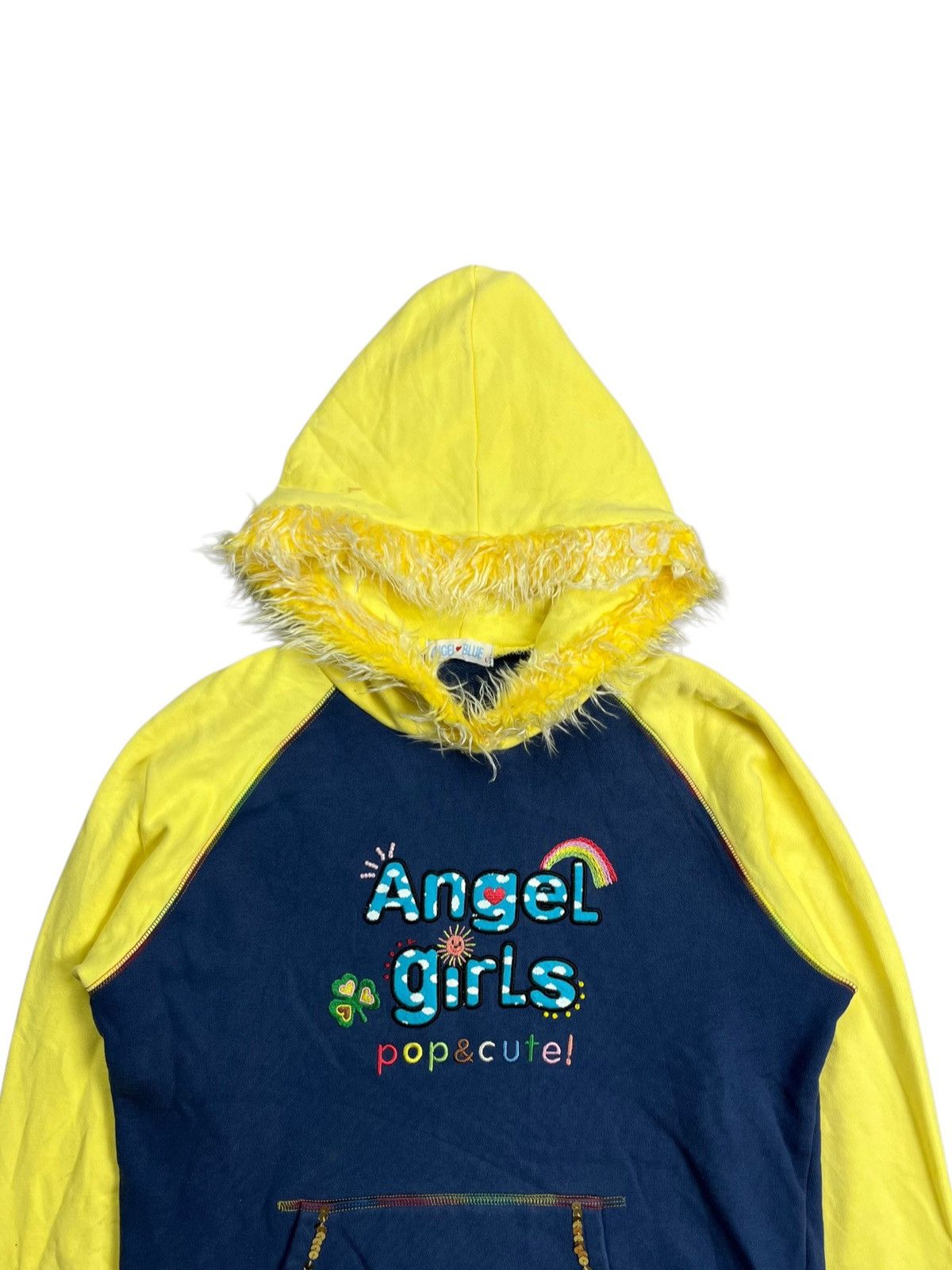 Angel Blue 2000s Angel Blue - Fur Pop & Cute Hoodie Size US M / EU 48-50 / 2 - 3 Thumbnail
