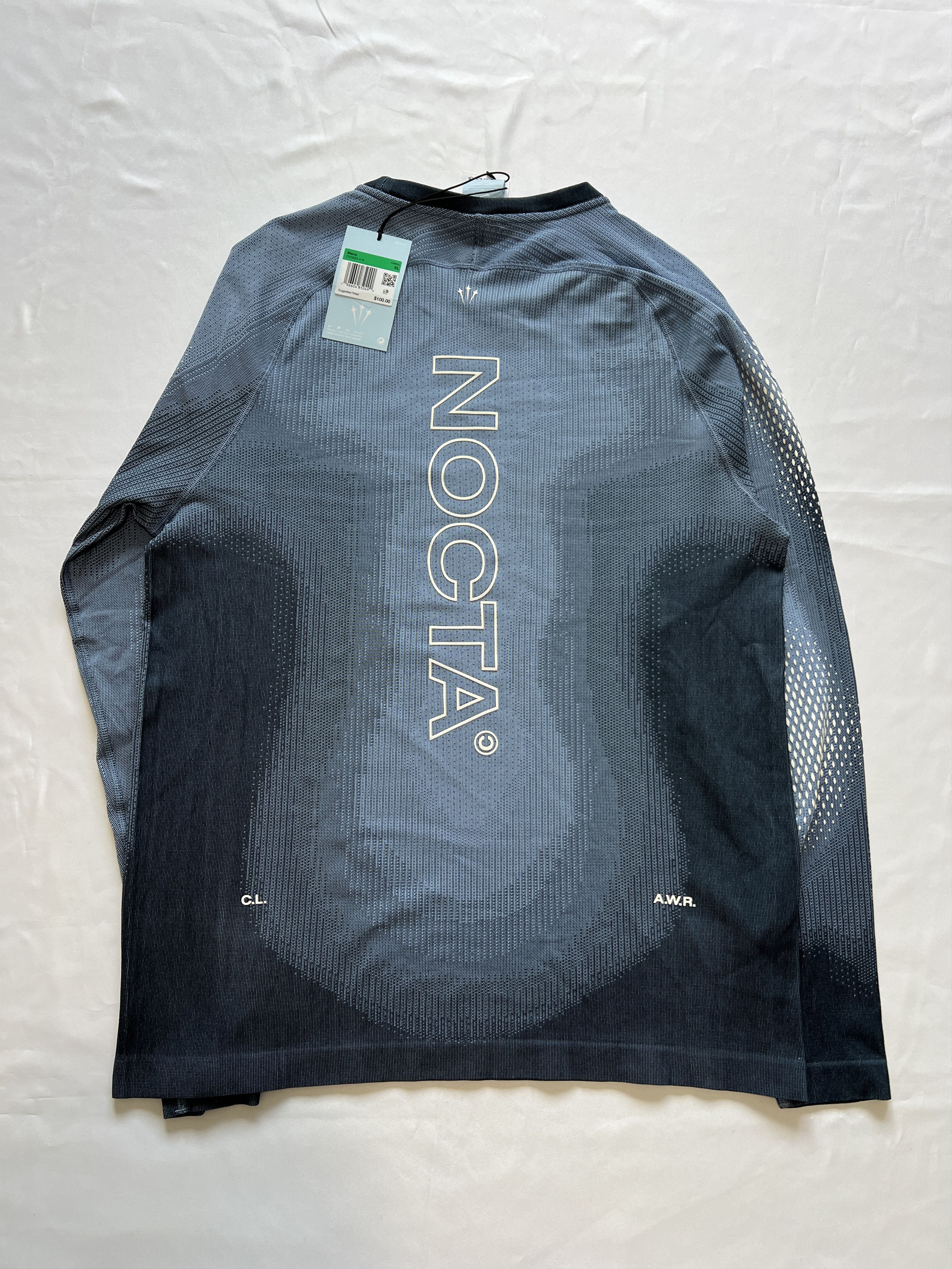 Drake NOCTA NRG Knit Long Sleeve Top Cobalt Bliss/Dark Obsidian Size US XL / EU 56 / 4 - 7 Thumbnail