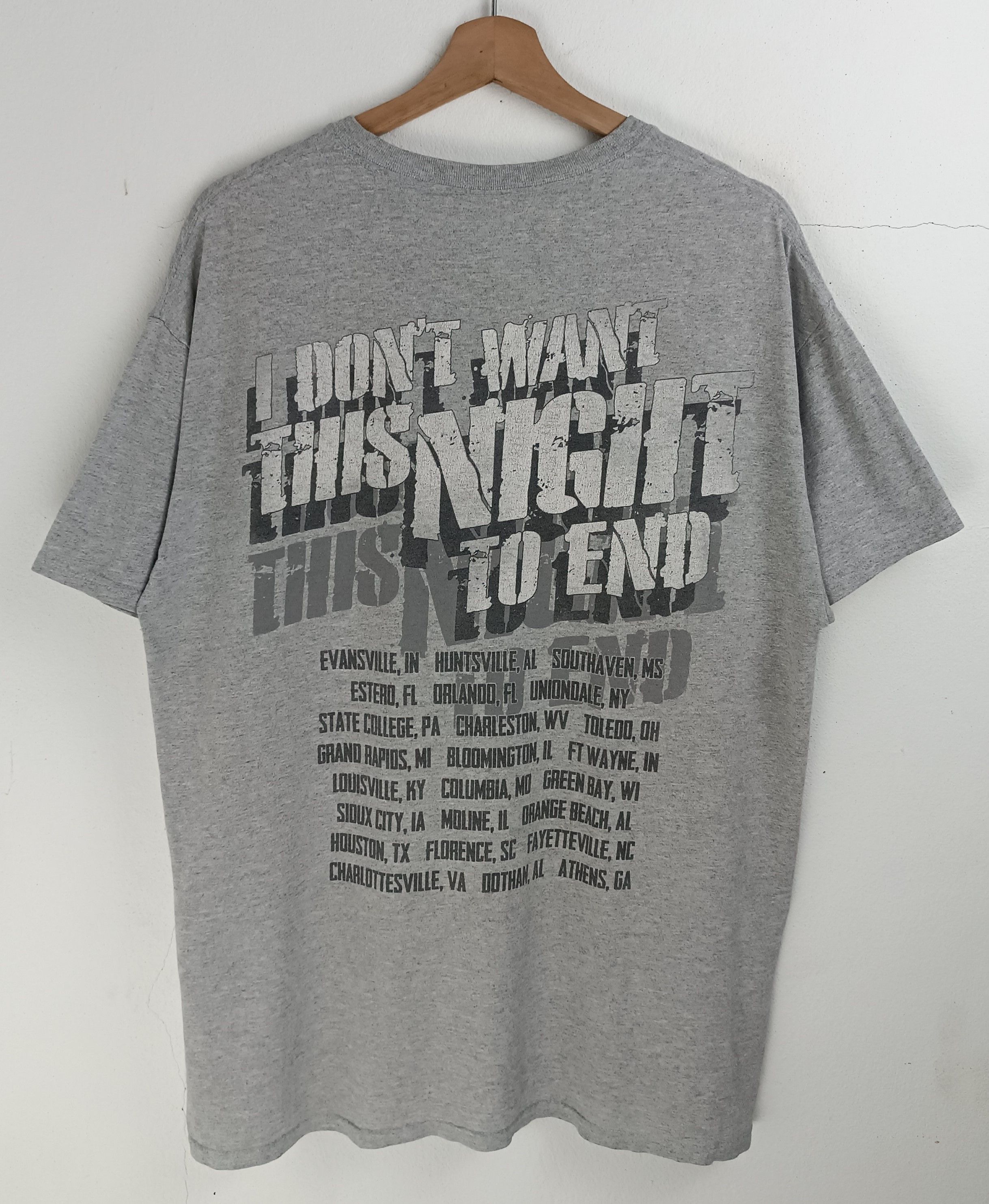 Band Tees VINTAGE LUKE BRYAN COUNTRY TOUR TEE blake shelton mcgraw Size US L / EU 52-54 / 3 - 4 Thumbnail