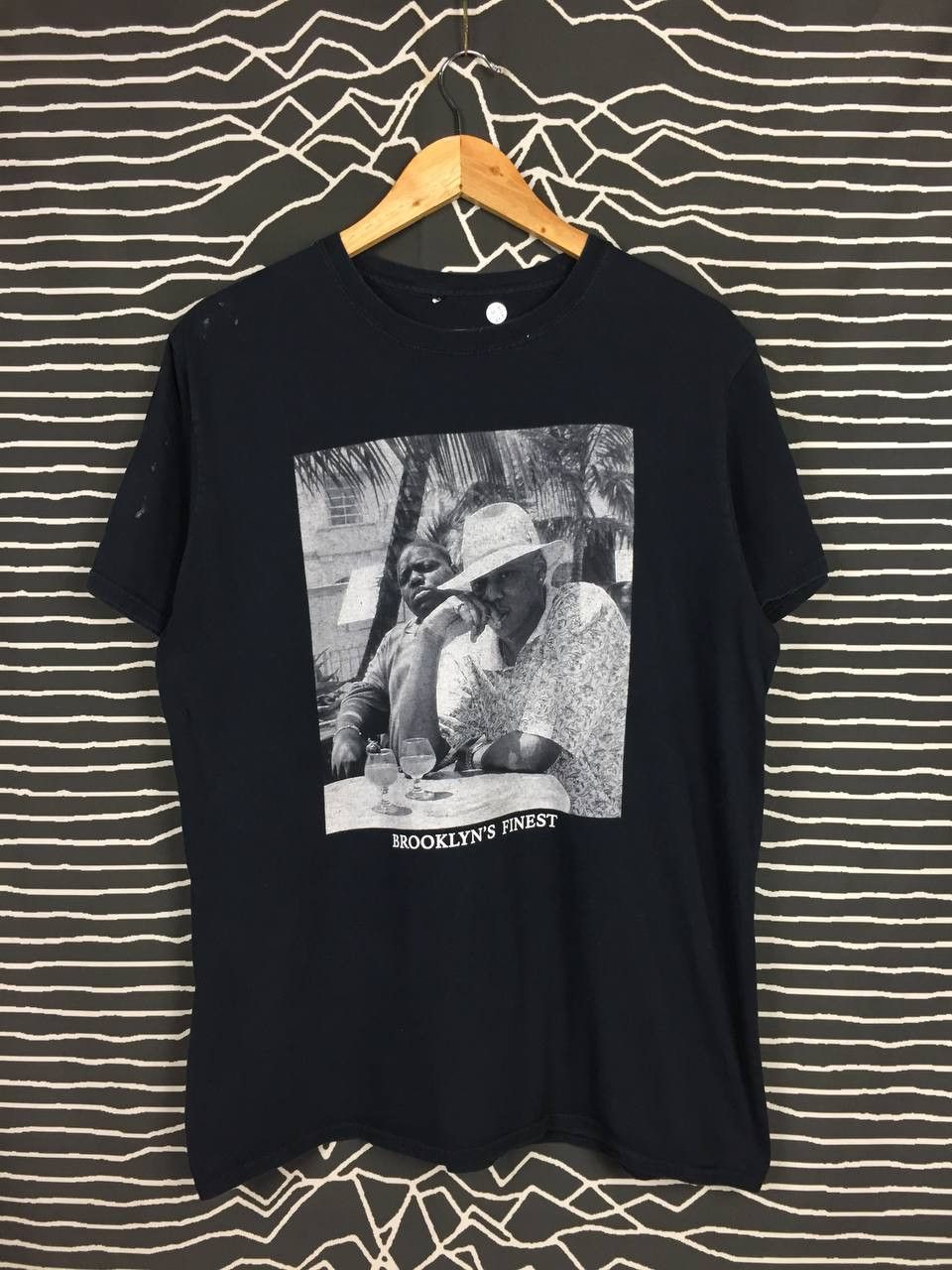 Band Tees × Rap Tees × Vintage Brooklyn's Finest Notorious B.I.G Biggie & Jay Z Rap Tees Size US L / EU 52-54 / 3 - 2 Thumbnail