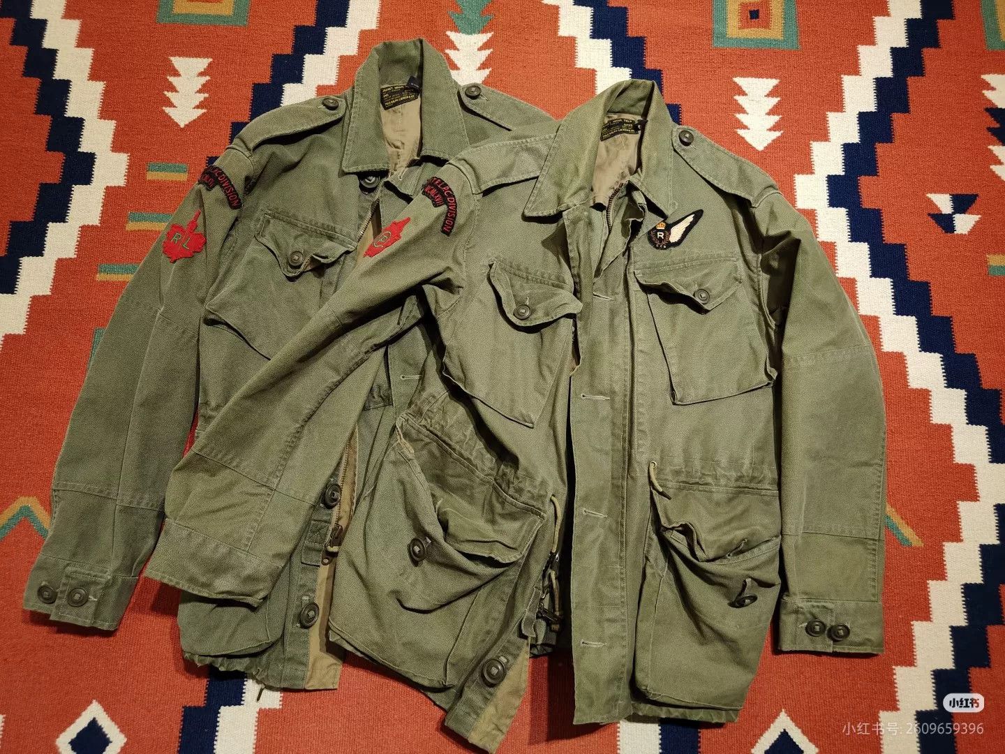RRL Ralph Lauren Ralph Lauren Pepper Salt Combat Jacket Size US M / EU 48-50 / 2 - 1 Thumbnail