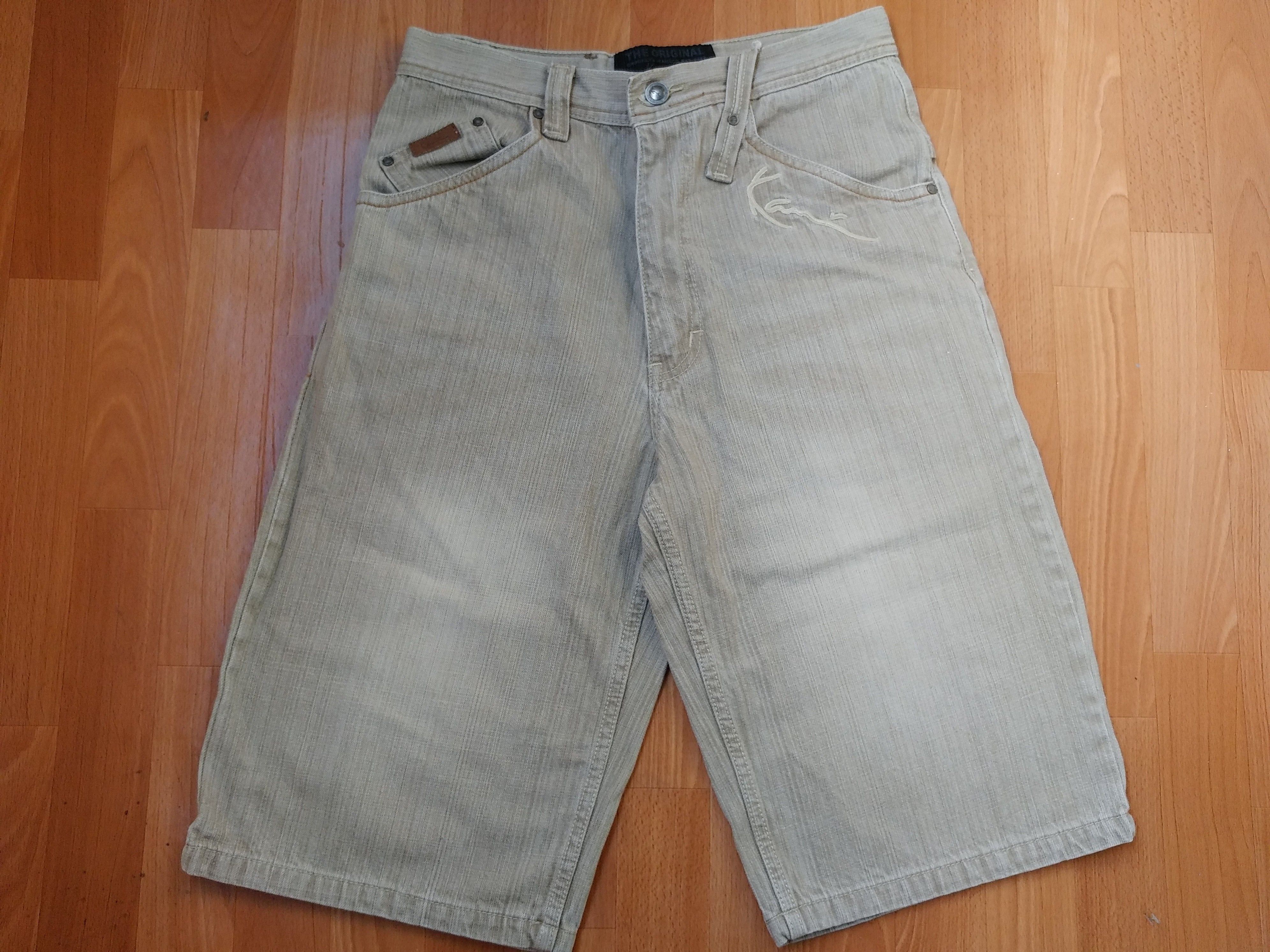 Karl Kani KARL KANI shorts, vintage hip hop baggy jeans, 90s size W 30 Size US 30 / EU 46 - 8 Thumbnail
