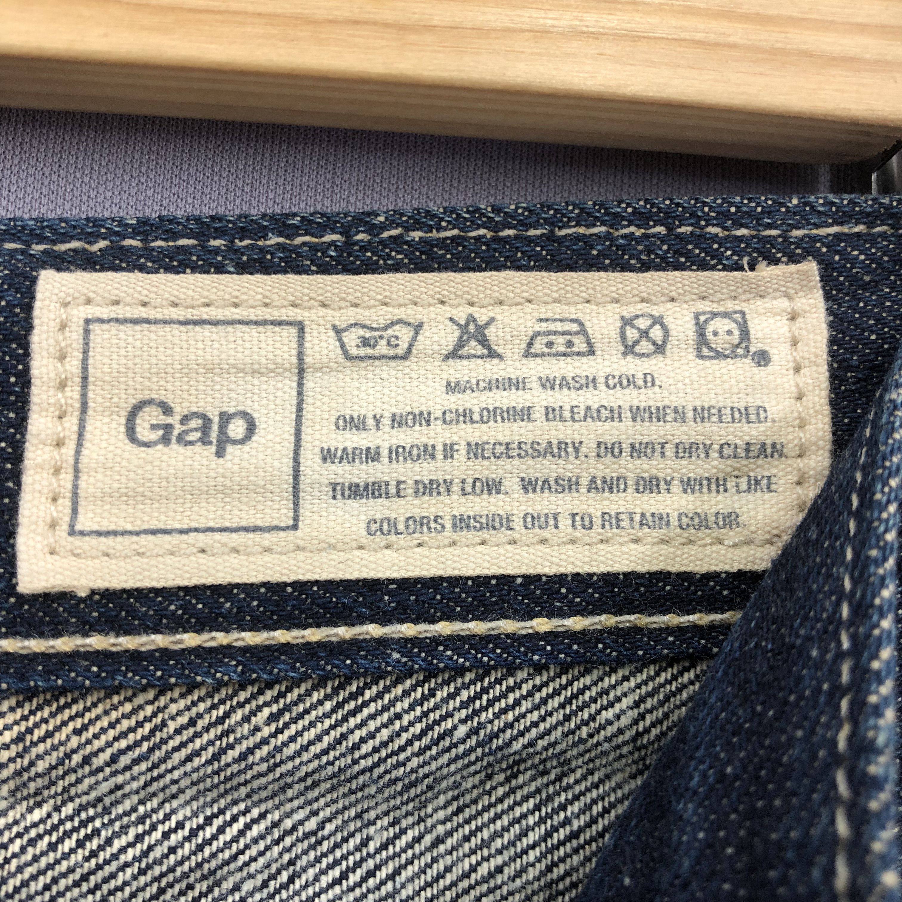 Gap Vintage Gap Blue Jeans Gap 1969 Blue Wash Japan Denim Size 28" / US 6 / IT 42 - 6 Thumbnail