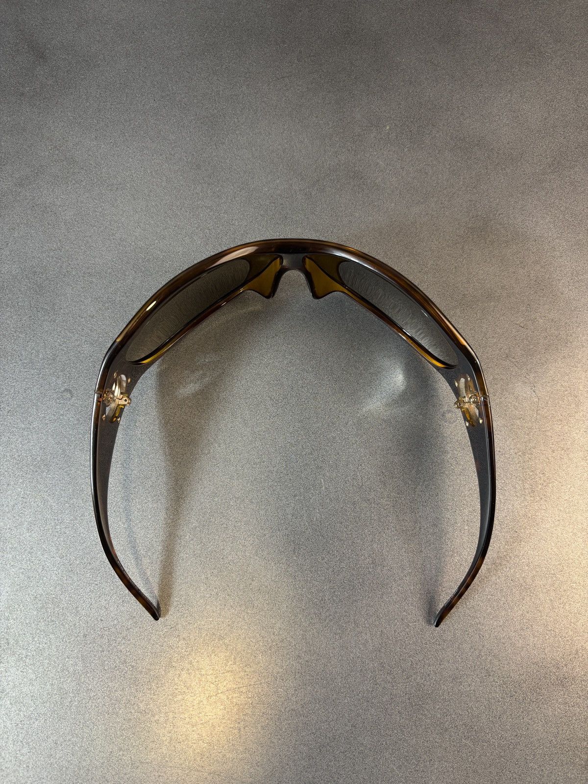 Giorgio Armani × Vintage 2000s Giorgio Armani Sunglasses GA 340/S Oversized Wrap Y2K Size ONE SIZE - 12 Thumbnail