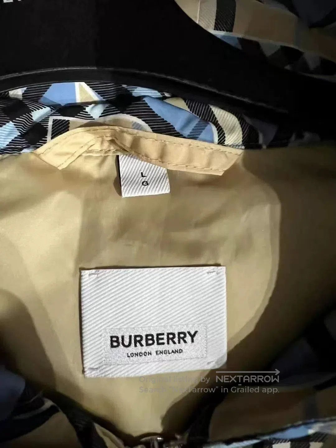 Burberry Burberry Printed Hooded Jacket. Size US L / EU 52-54 / 3 - 3 Thumbnail
