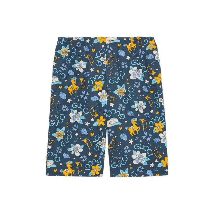 Gucci GUCCI SS22 Floral Printed Casual Shorts-2507 Size US 44 / EU 60 - 7 Thumbnail
