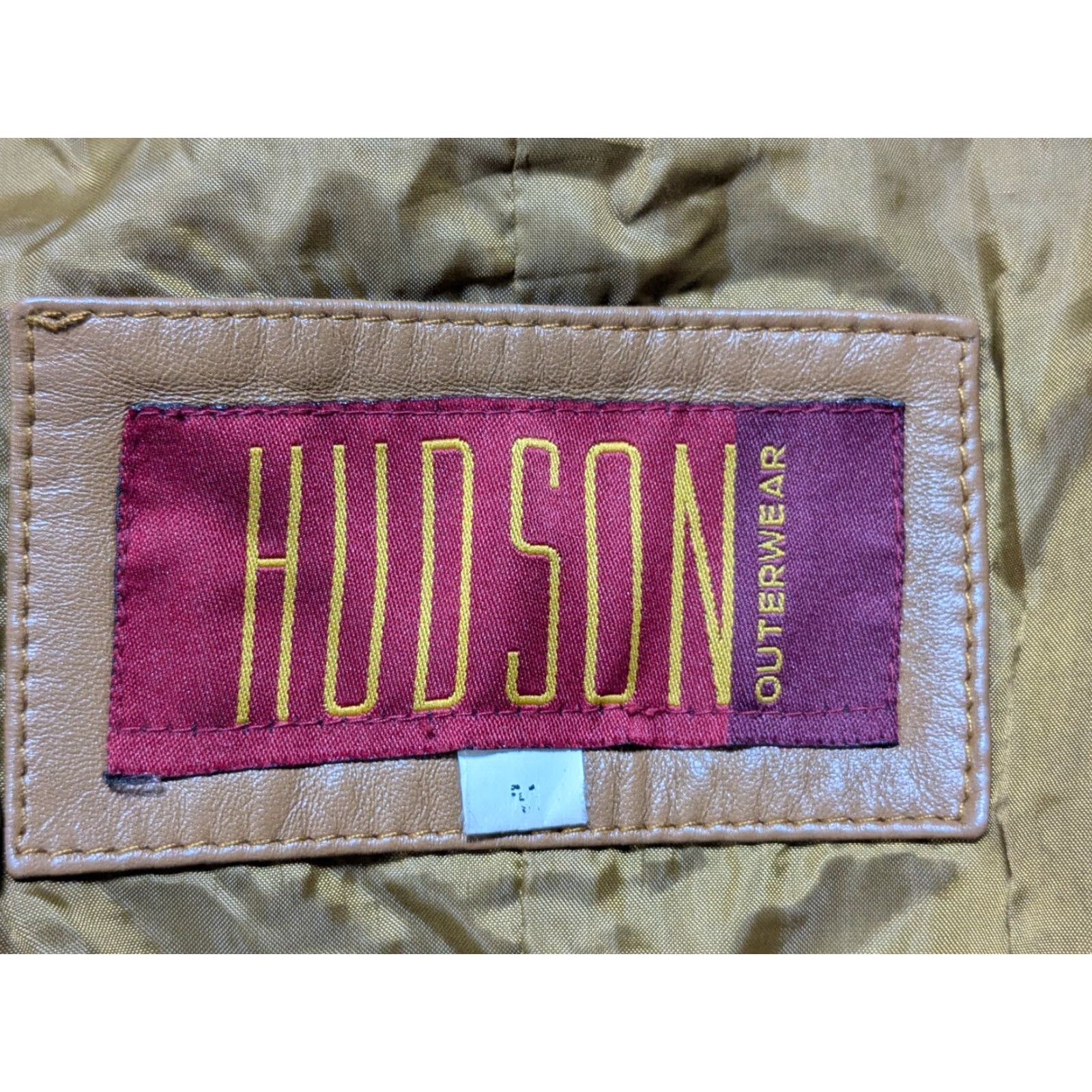 Hudson HUDSON Outerwear Women Medium Brown Leather Lined Jacket Size M / US 6-8 / IT 42-44 - 4 Thumbnail