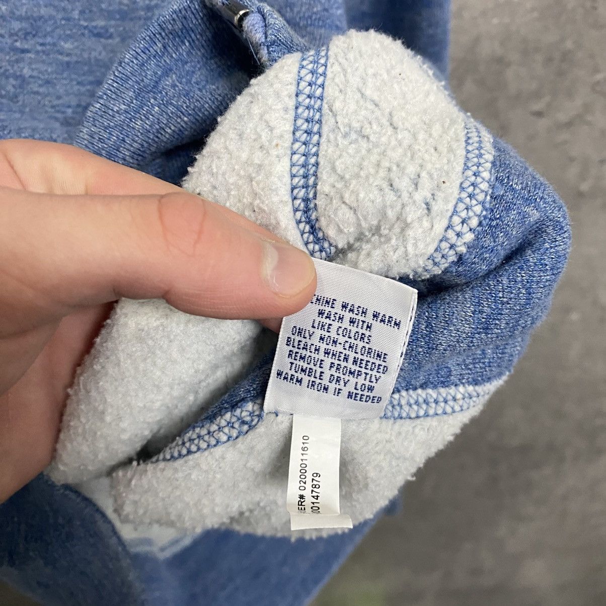 Polo Ralph Lauren Vintage Polo Ralph Lauren Zip Hoodie Blue Size US M / EU 48-50 / 2 - 10 Thumbnail