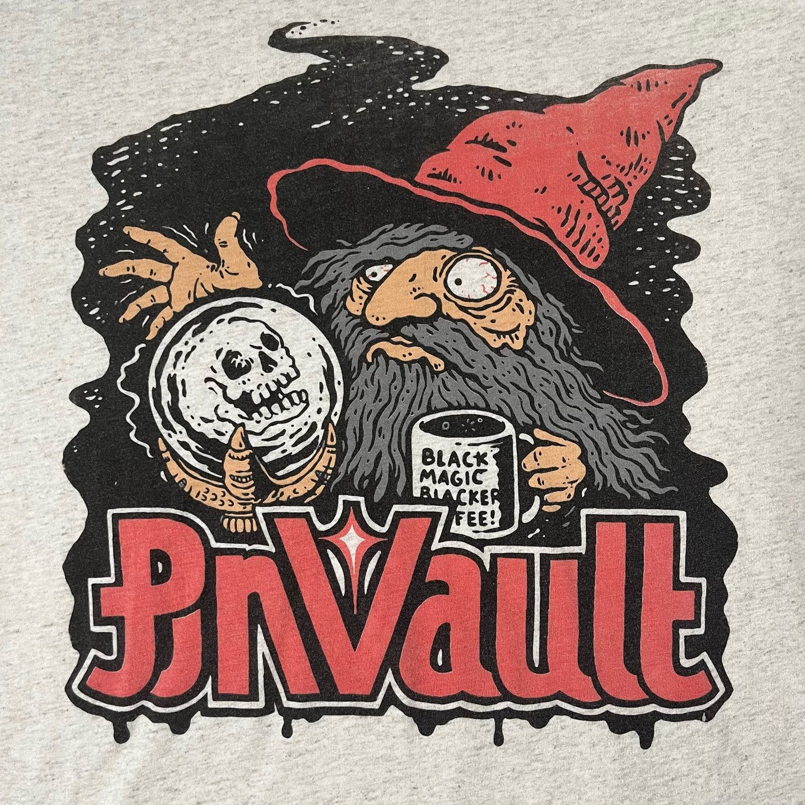 Vintage Vintage PinVault Pinball Wizard Coffee Art Graphic T Shirt Size US M / EU 48-50 / 2 - 2 Thumbnail