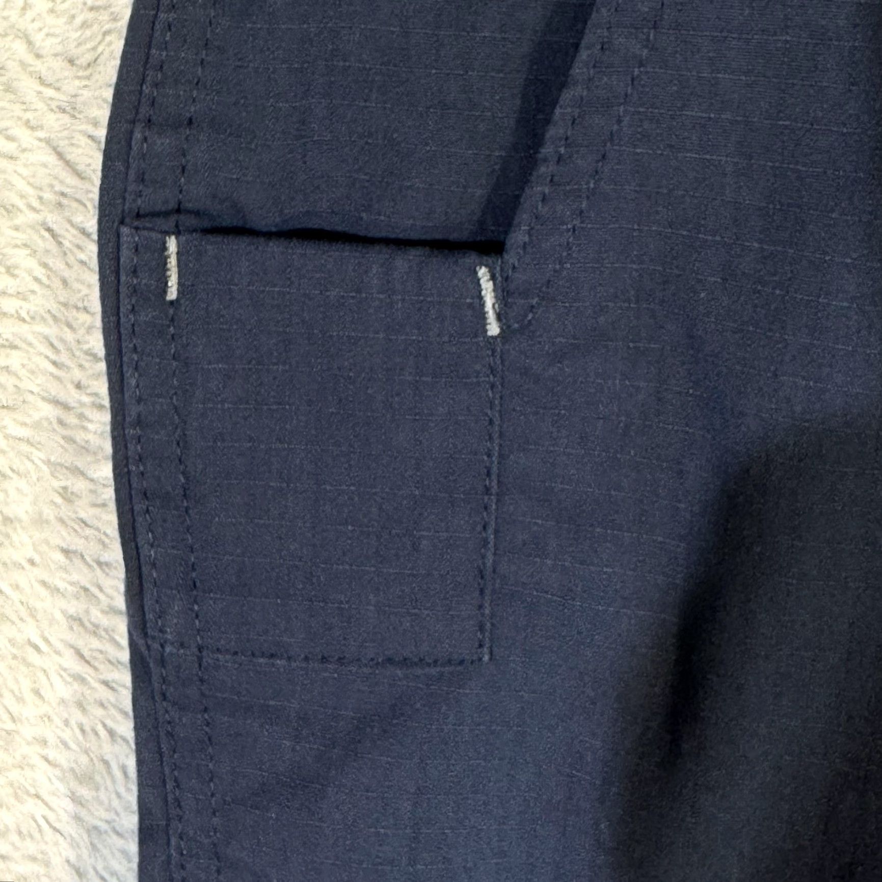 Carhartt Carhartt Pants Mens 36x30 Ripstop Relaxed Fit Outdoor Workwear Zipper Pocket Blue Logo Cargo Pocket Slash Pocket Casual Workwear Mens Size US 36 / EU 52 - 4 Thumbnail