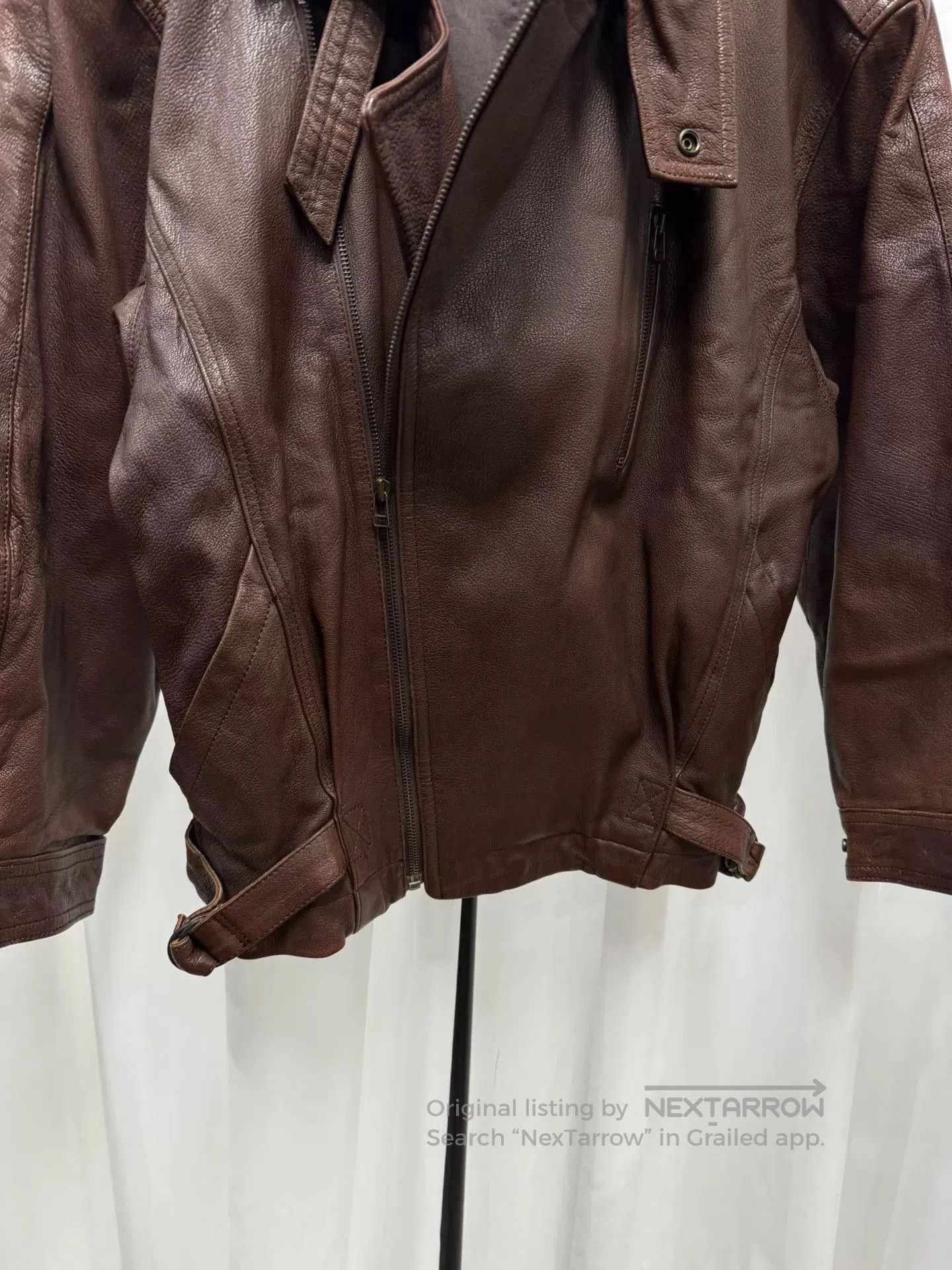 Issey Miyake issey miyake men's leather short jacket. Size US L / EU 52-54 / 3 - 4 Thumbnail