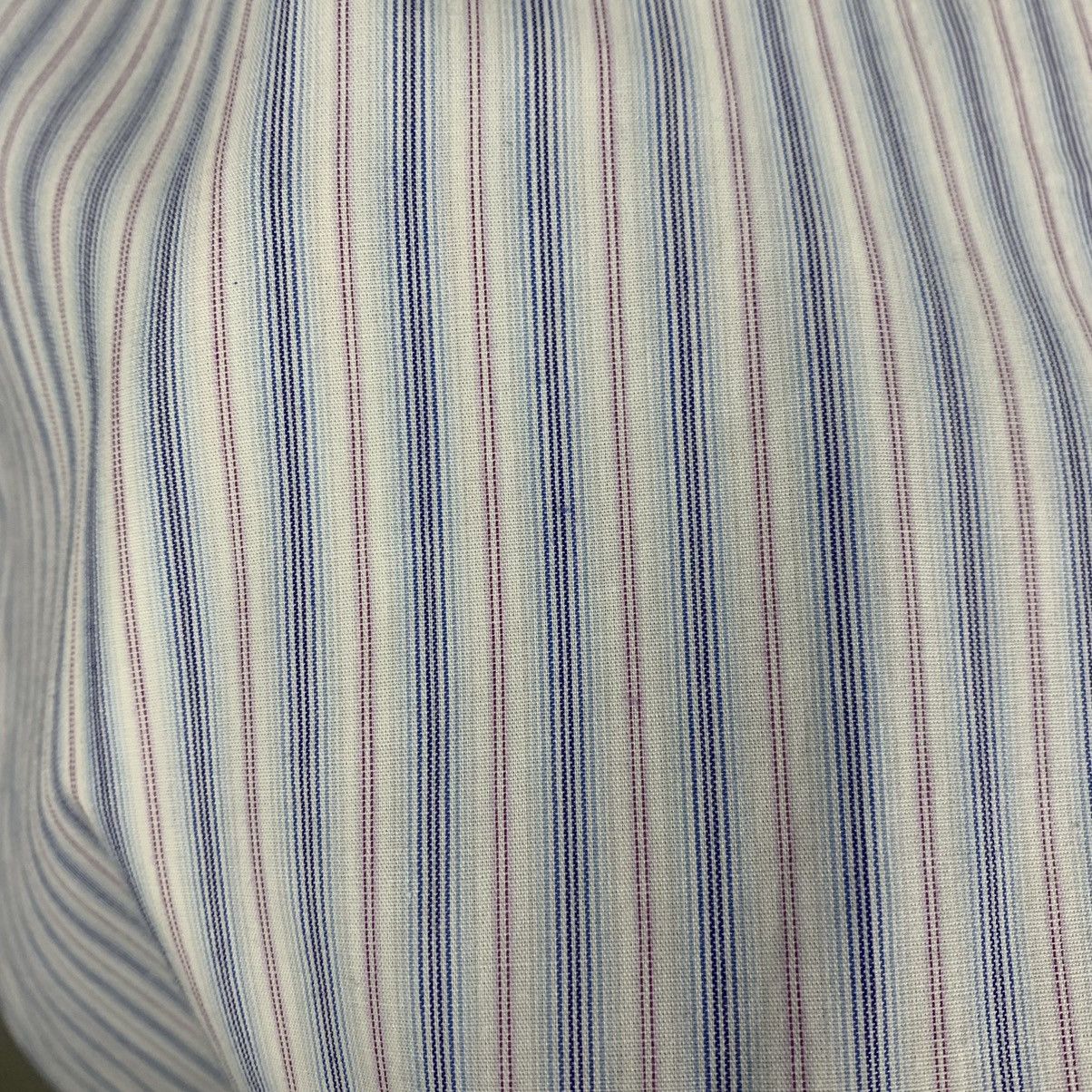 Yves Saint Laurent Vintage Yves Saint Laurent Striped Shirt Short Sleeve Size L Size US L / EU 52-54 / 3 - 23 Thumbnail