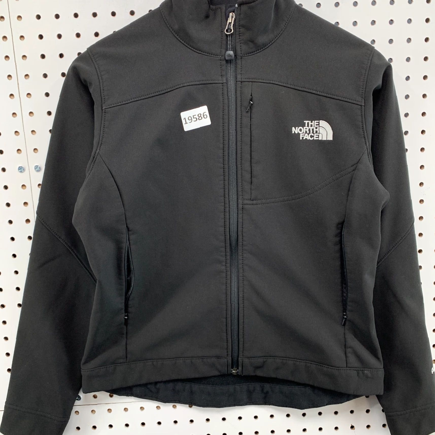 The North Face VINTAGE The North Face APEX Jacket Womens Back Full Zip Casual Outdoor XS Black 18x21 Mens Womens Size XS / US 0-2 / IT 36-38 - 7 Thumbnail