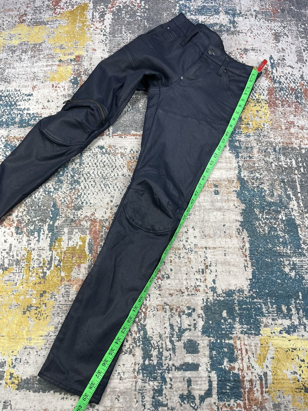 G-Star G Star Raw 3D Zip Knee Super Slim Denim Size US 28 / EU 44 - 8 Thumbnail