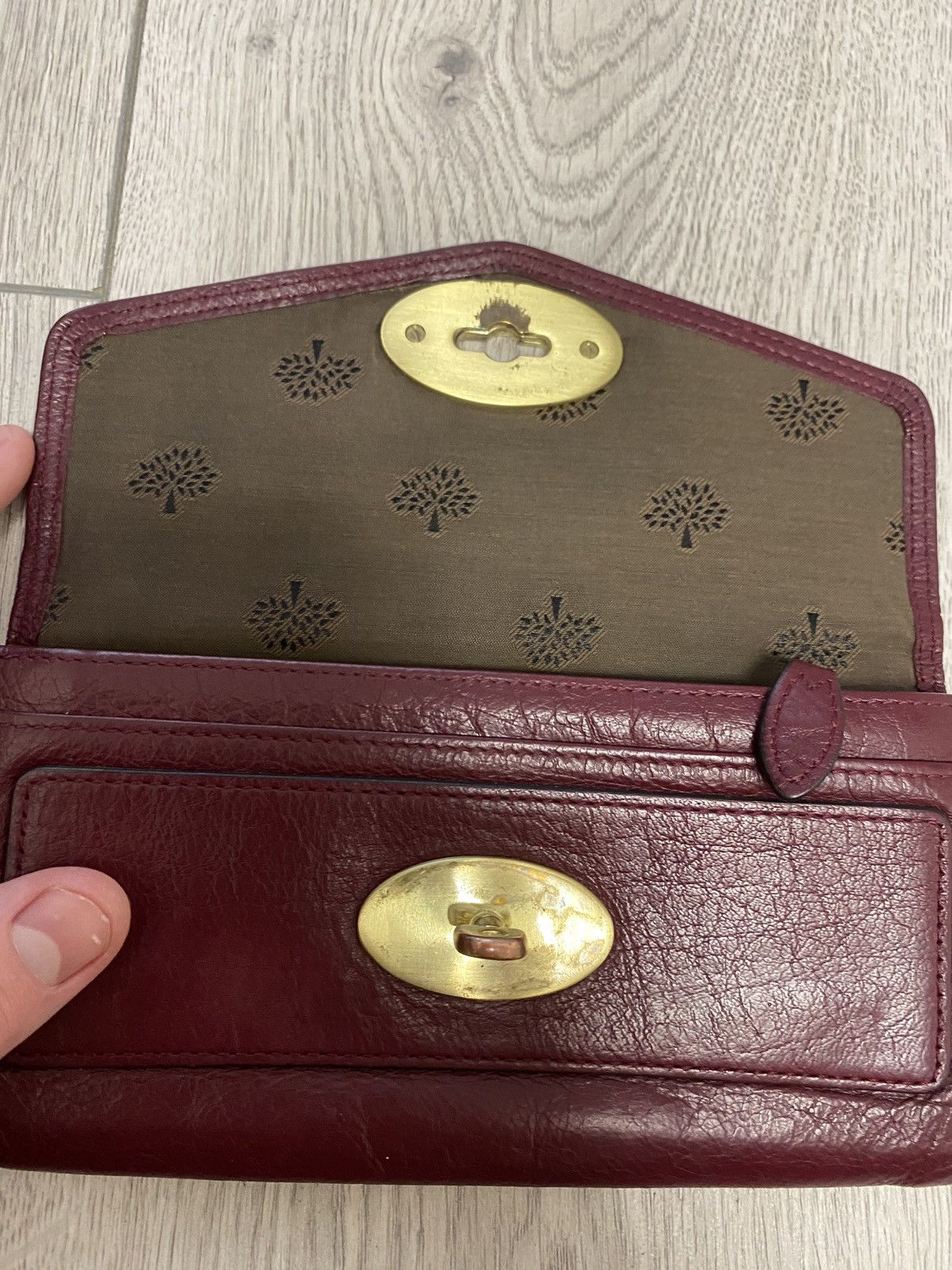 Mulberry × Vintage Vintage Mulberry luxury card holder-wallet Size ONE SIZE - 4 Thumbnail
