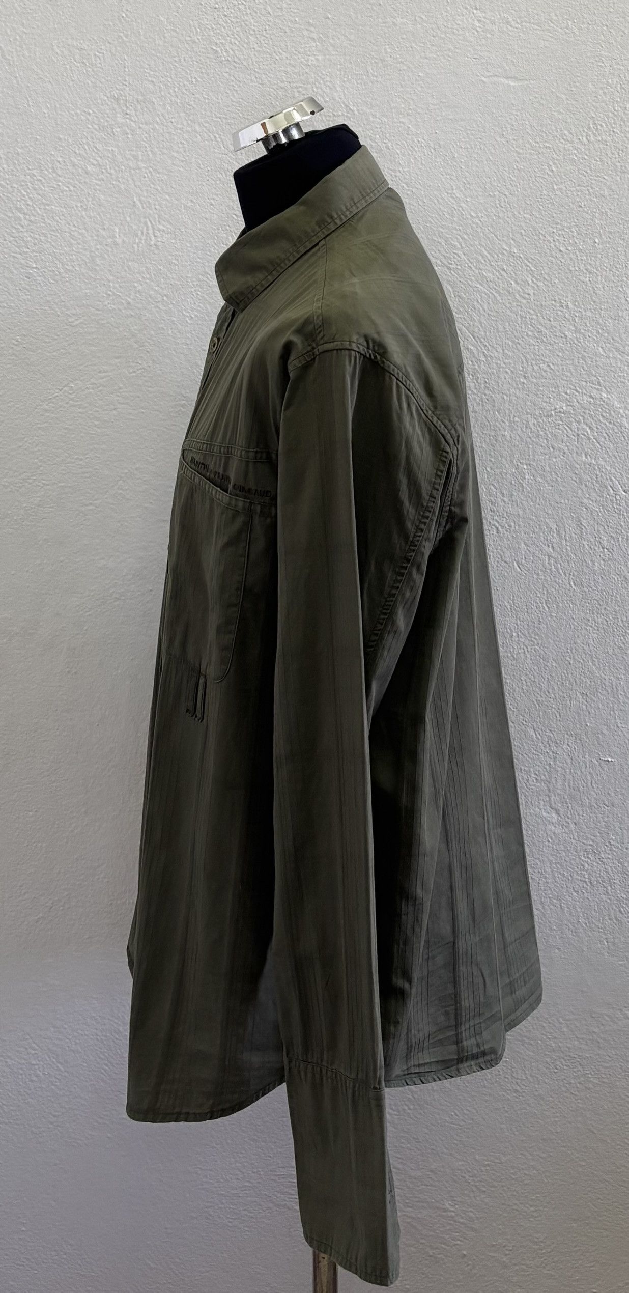 Marithe + Francois Girbaud Marithe Francois Girbaud Khaki shirt Large Size US L / EU 52-54 / 3 - 3 Thumbnail