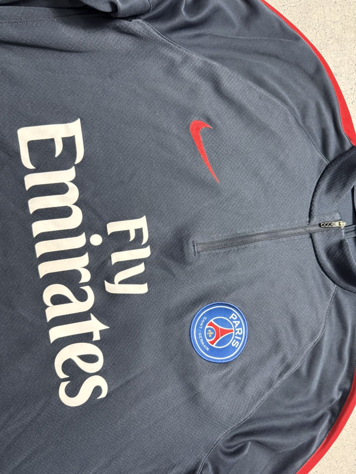 Nike Nike FC PSG Paris Saint Germain Football Track Sweatshirt Size US XL / EU 56 / 4 - 4 Thumbnail