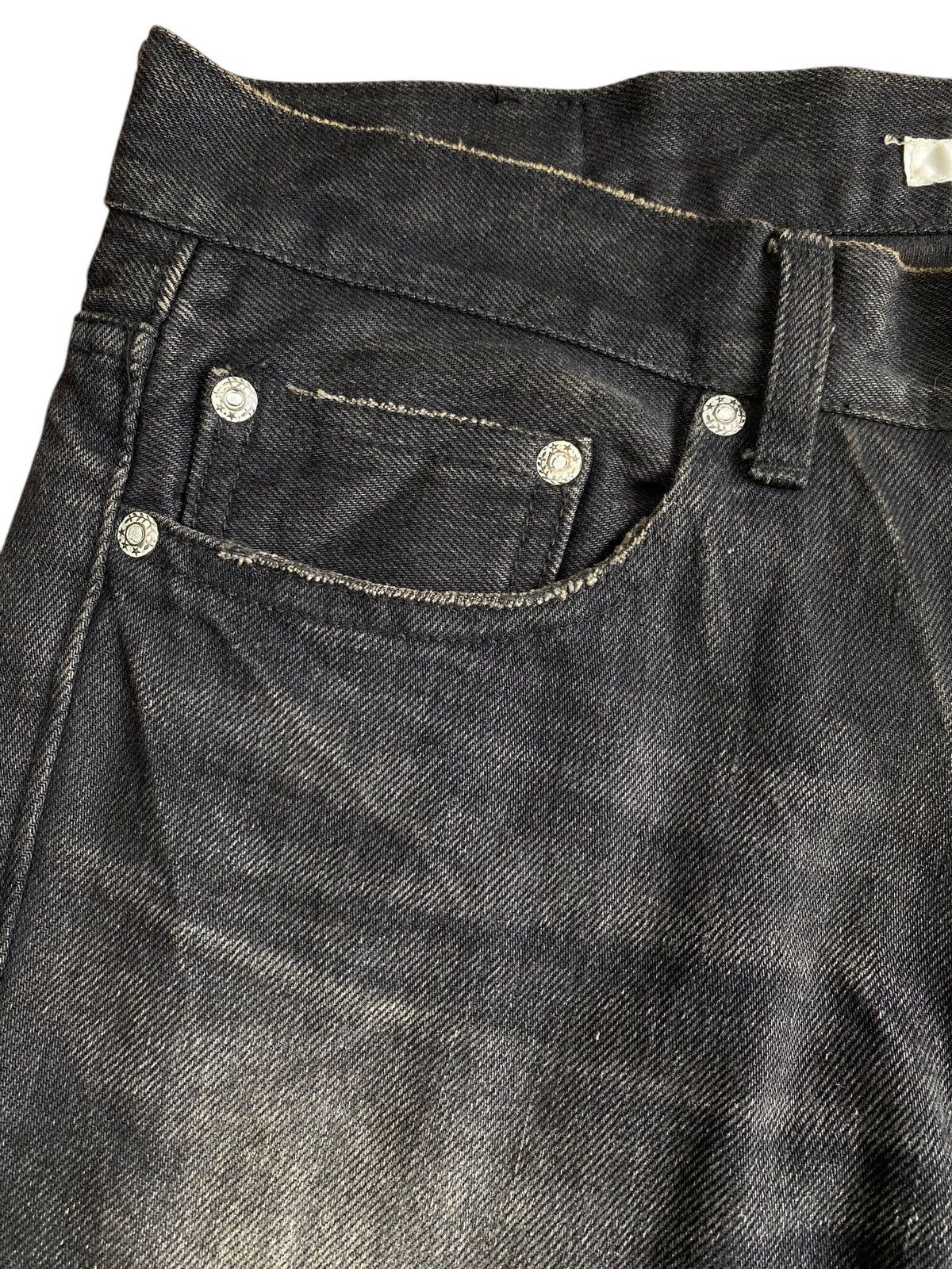 Japanese Brand Ego Tripping Japan Kurt Slim Fit Distressed Denim Size US 31 - 9 Thumbnail