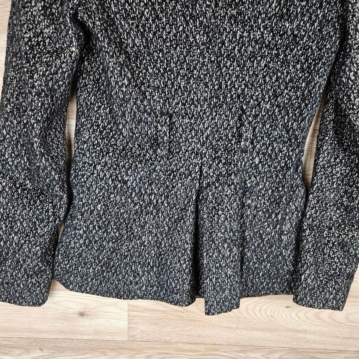 Theory Theory Wool Silk Angora Blend Black White Coat Size P XS/S Size XS / US 0-2 / IT 36-38 - 8 Thumbnail