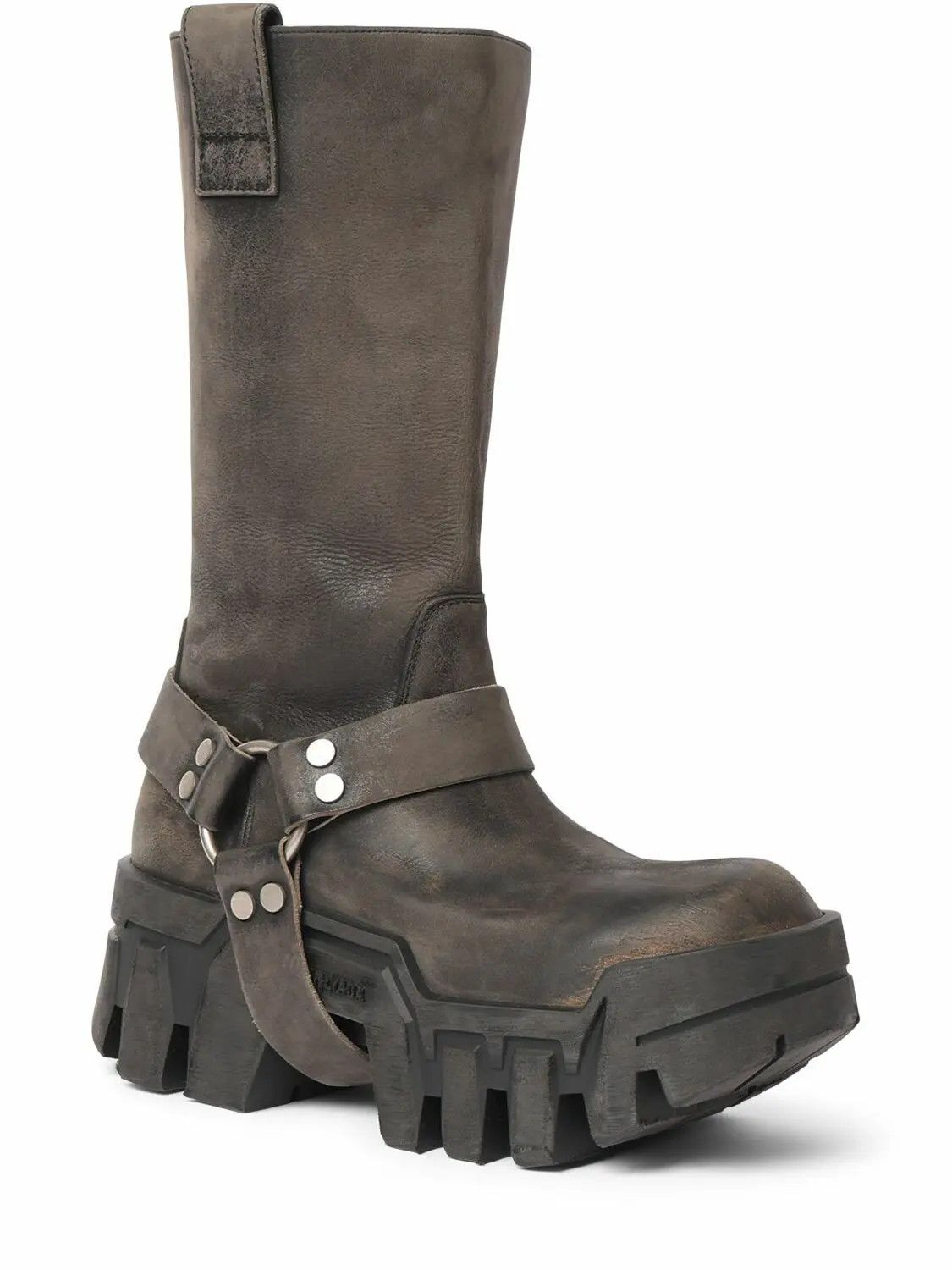 Balenciaga o1tr1nto0426 Bulldozer Harness Boot in Dark Grey Size US 9 / EU 42 - 3 Thumbnail