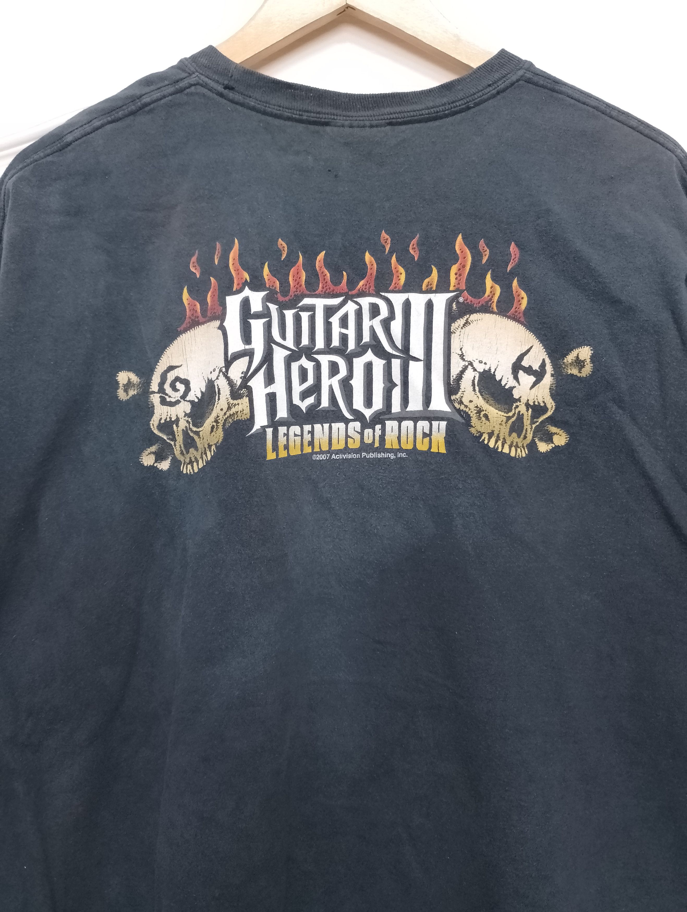 Rockstar Games GUITAR HERO LOU'S INFERNO DEVIL Y2K TEE Size US L / EU 52-54 / 3 - 3 Thumbnail