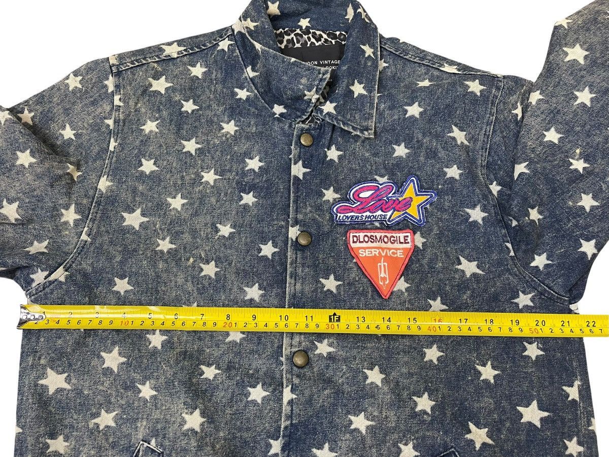 Rokit Vintage Rokit Denim Jacket Leopard Streetwear Size US M / EU 48-50 / 2 - 7 Thumbnail