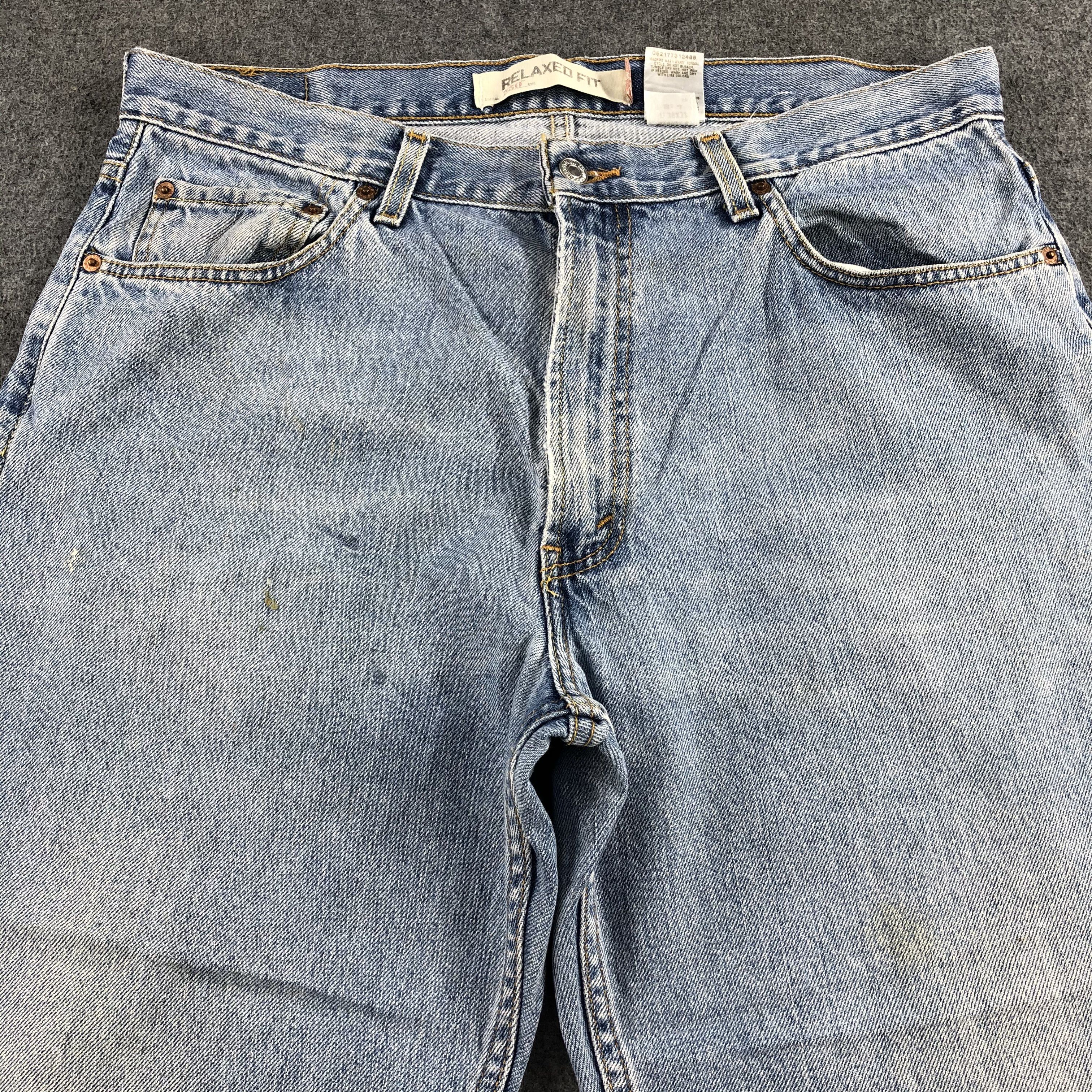 Levi's Vintage Blue Wash Levis 550 Jeans-J1619 Size US 36 / EU 52 - 3 Thumbnail