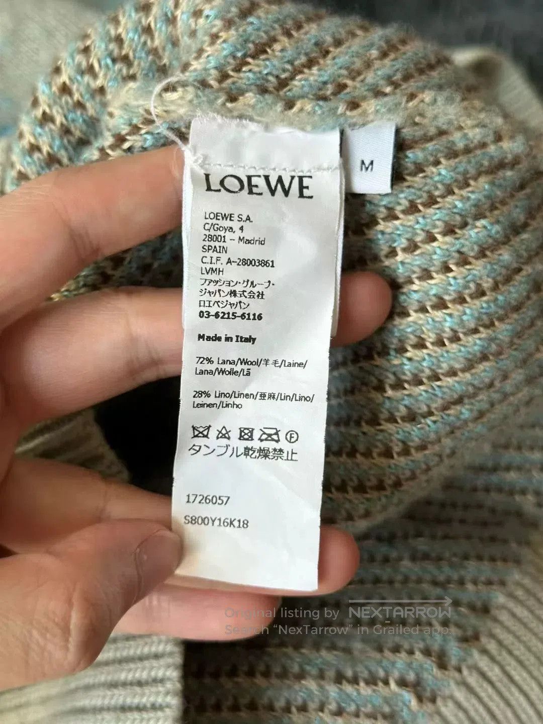 Loewe Loewe Cardigan. Size US M / EU 48-50 / 2 - 4 Thumbnail