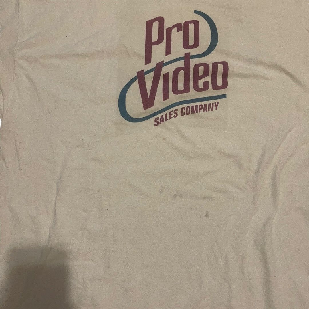 Vintage Vintage 90s White Pro Video Sales Company Sony Men Tee Sz XL Size US XL / EU 56 / 4 - 4 Thumbnail