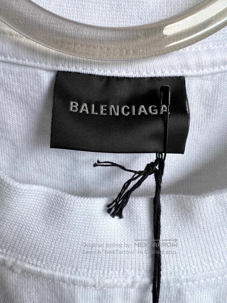 Balenciaga Balenciaga Letter Printed Round Neck Short Sleeve T-Shirt Size US S / EU 44-46 / 1 - 3 Thumbnail