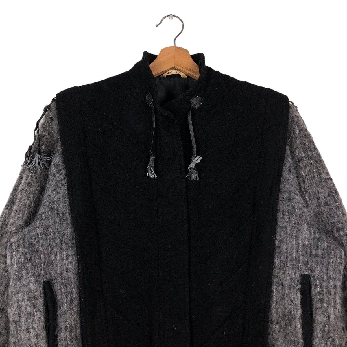 Japanese Brand 📌VINTAGE BOMBER JACKET WOOL RIOT RIOT DESIGN ISSEY MIYAKE Size US M / EU 48-50 / 2 - 8 Thumbnail
