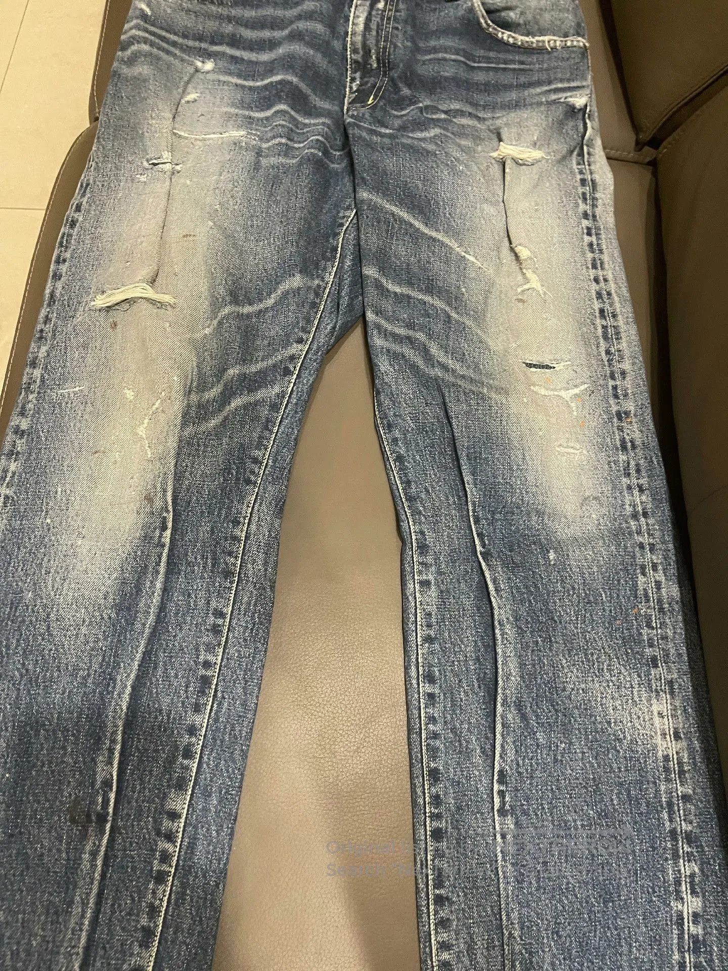 Visvim visvim 22SS Journeyman Tacked DMGD Pants. Size US 26 / EU 42 - 3 Thumbnail