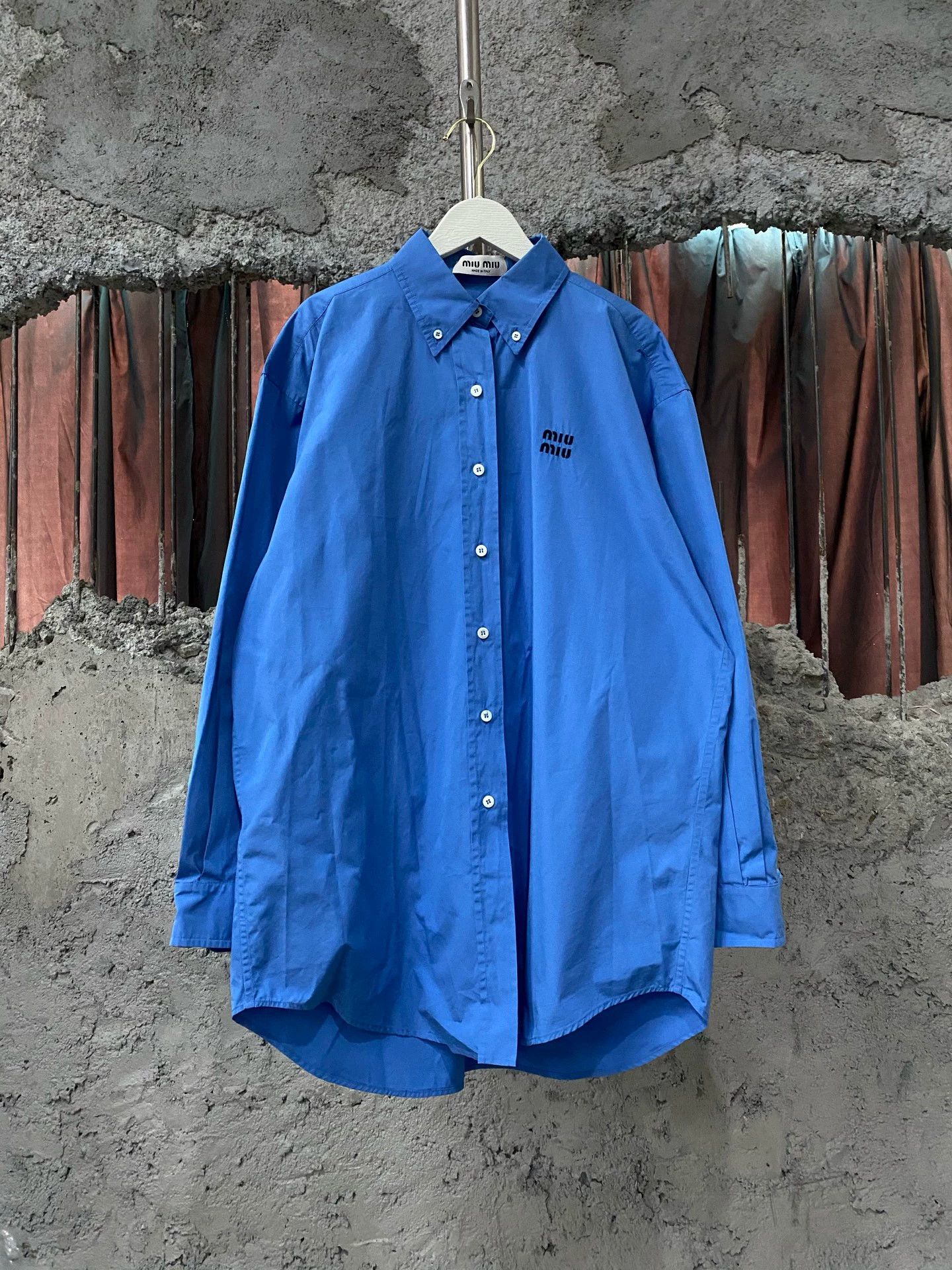 Miu Miu MIU MIU long-sleeve shirt 99 New Size XXL / US 16-18 / IT 52-54 - 1 Thumbnail