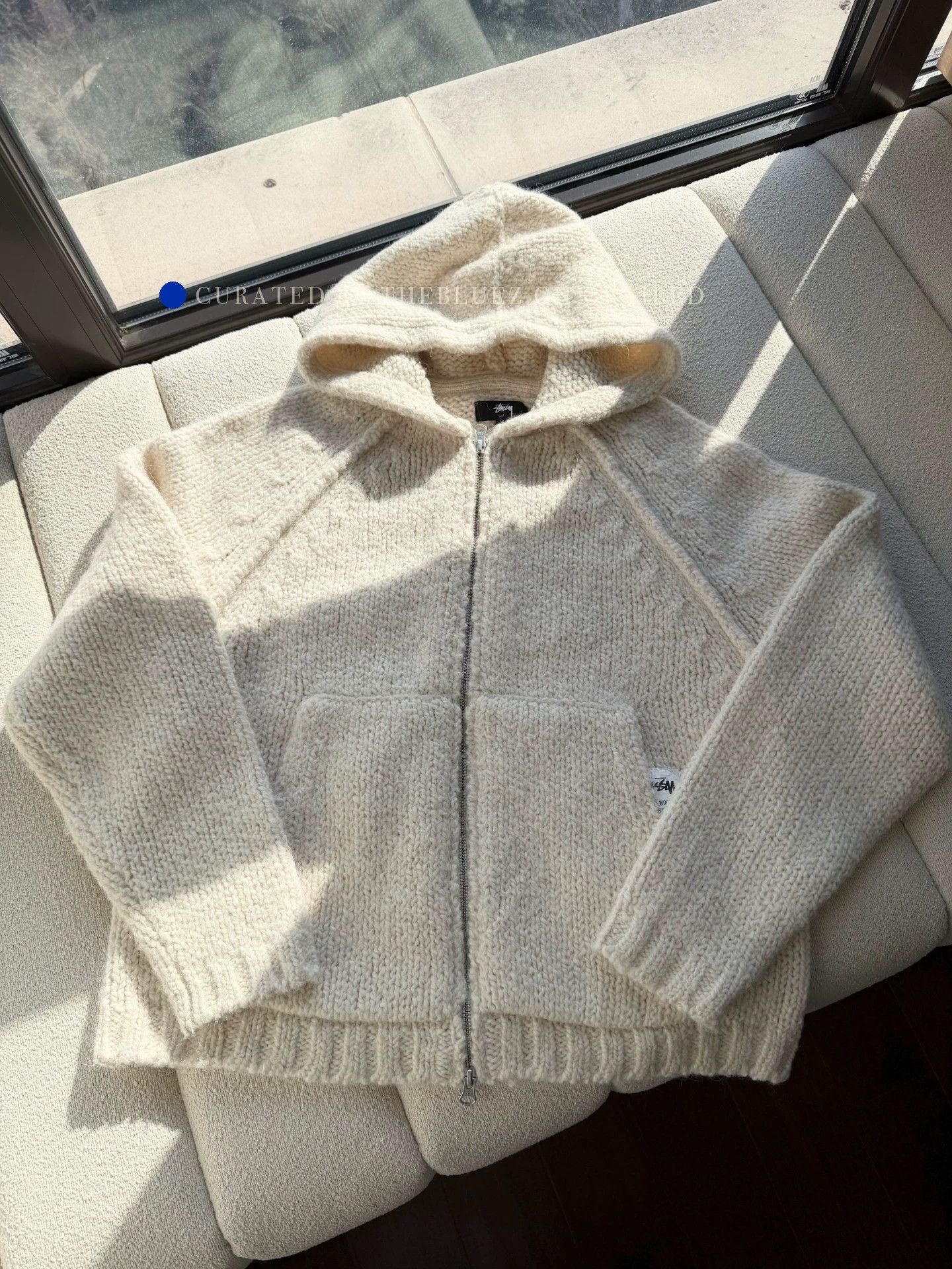 Stussy Stüssy Knit Zip-up Hoodie | Grailed