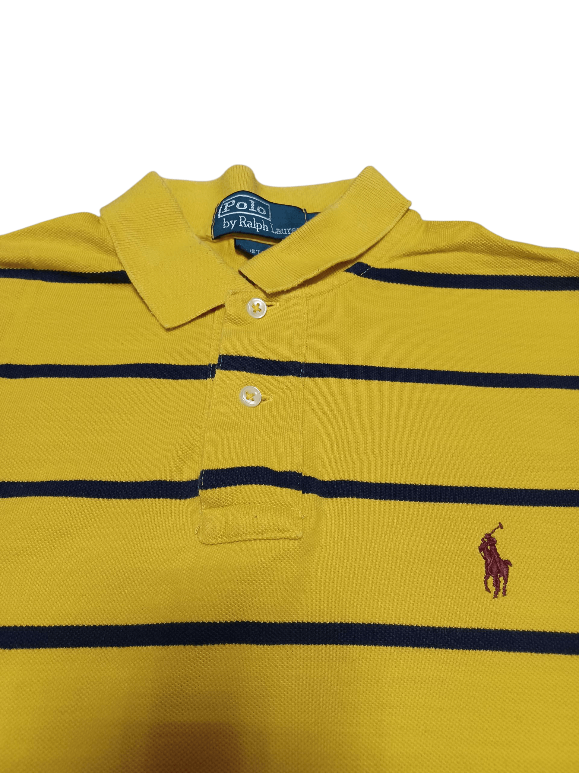 Polo Ralph Lauren POLO RALPH LAUREN VINTAGE LUXURY OLDMONEY STRIPED POLO SHIRT Size US M / EU 48-50 / 2 - 2 Thumbnail