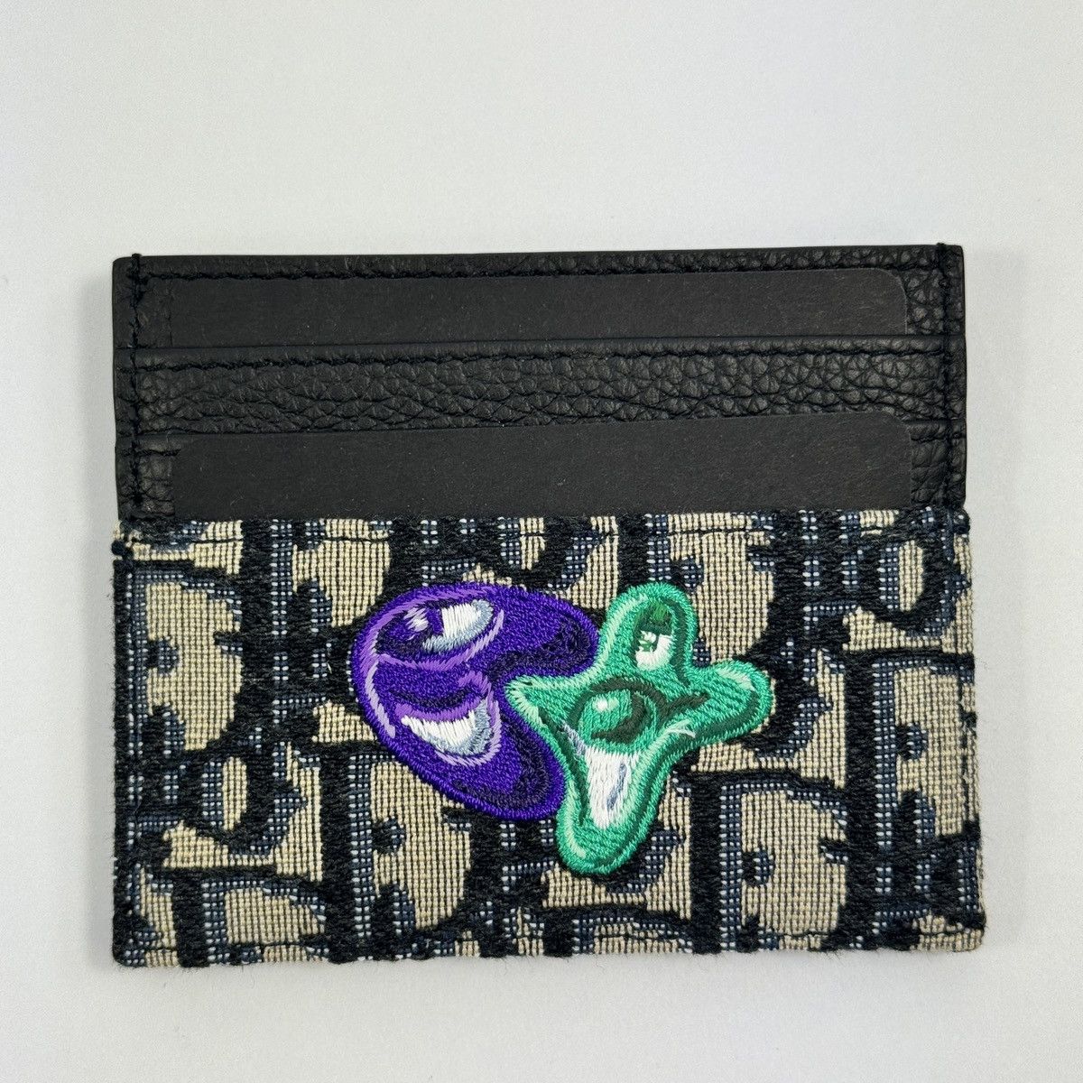 Dior x KENNY SCHARF OBLIQUE CARD HOLDER Size ONE SIZE - 2 Thumbnail