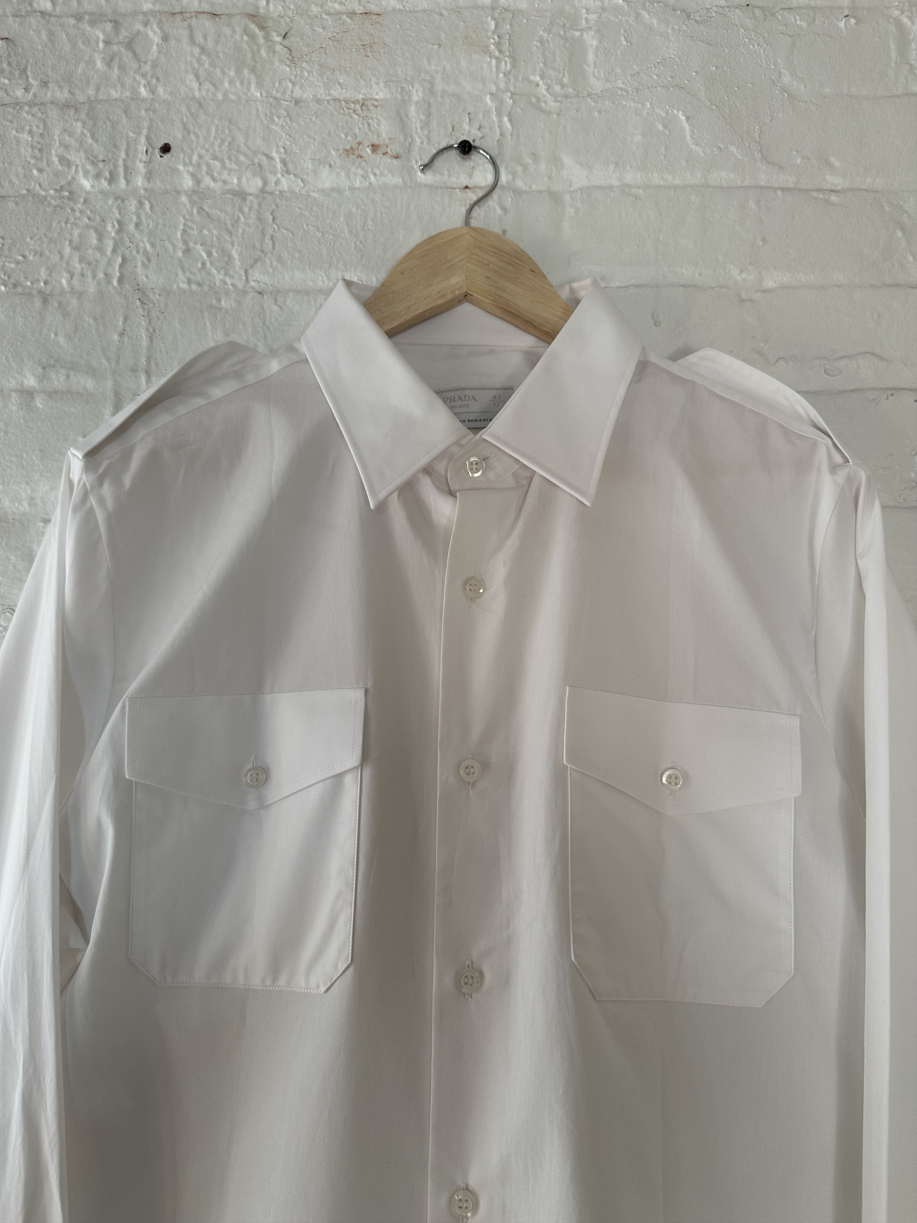 Prada Prada by Raf Simons Military Shirt Size US L / EU 52-54 / 3 - 2 Thumbnail