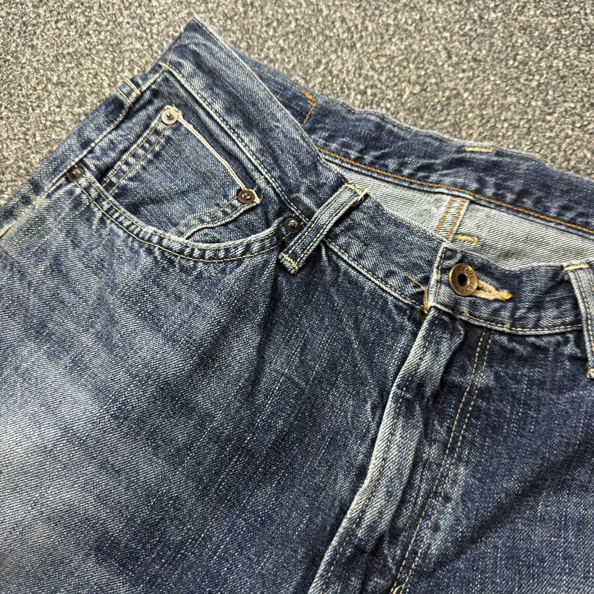 Kapital Archive Vintage Flared Japanese Selvedge Edwin 505s Redline Size US 31 - 11 Thumbnail