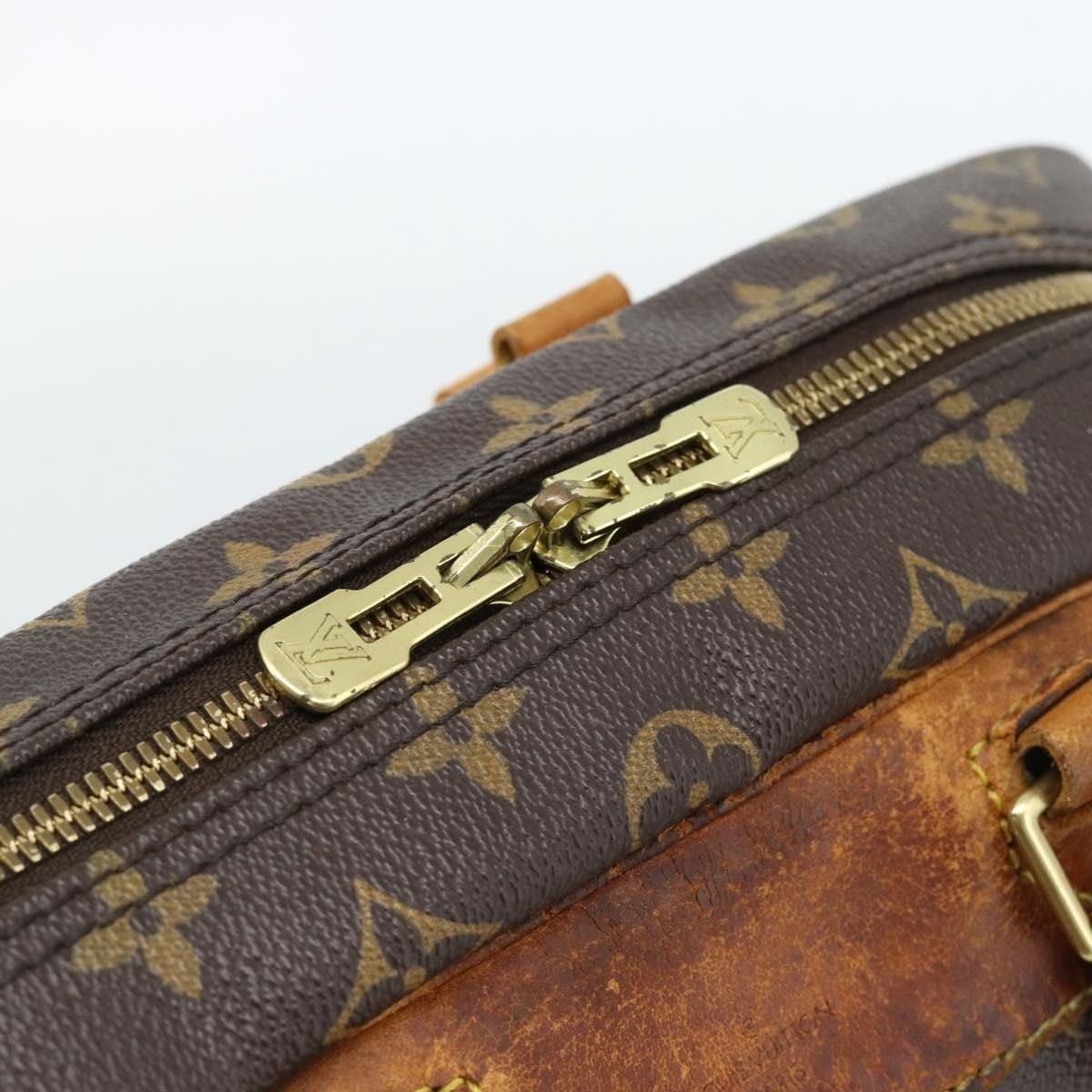 Louis Vuitton Louis Vuitton Monogram Deauville Handbag Brown Size ONE SIZE - 10 Thumbnail
