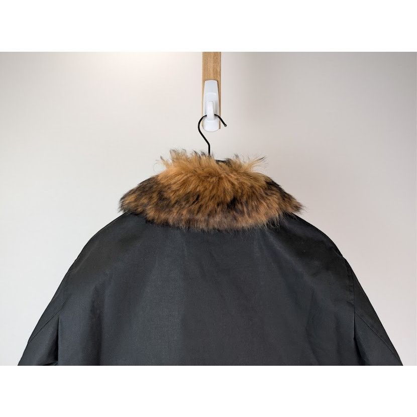 Alexander McQueen o1rshd1 Shearling Detail Blouson Jacket in Black Size US M / EU 48-50 / 2 - 13 Thumbnail