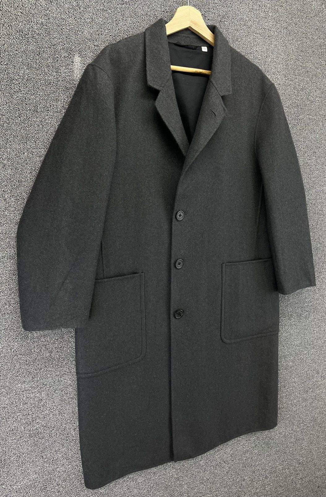 Lemaire × Uniqlo Lemaire Uniqlo Rare Button Up Wool Long Jacket Size US S / EU 44-46 / 1 - 2 Thumbnail