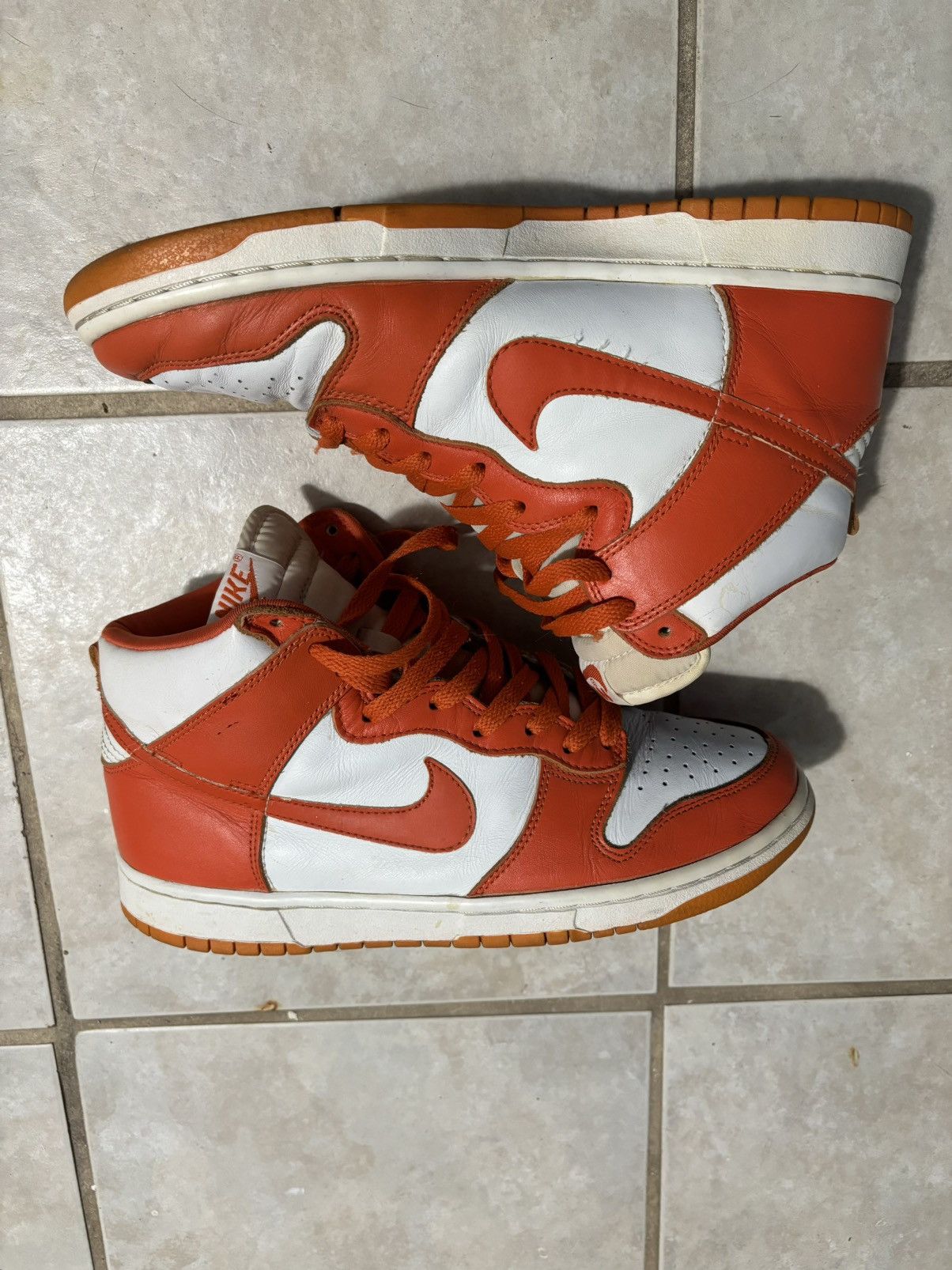 Nike 1999 Nike “Syracuse” Dunk High Size US 10 / EU 43 - 2 Thumbnail