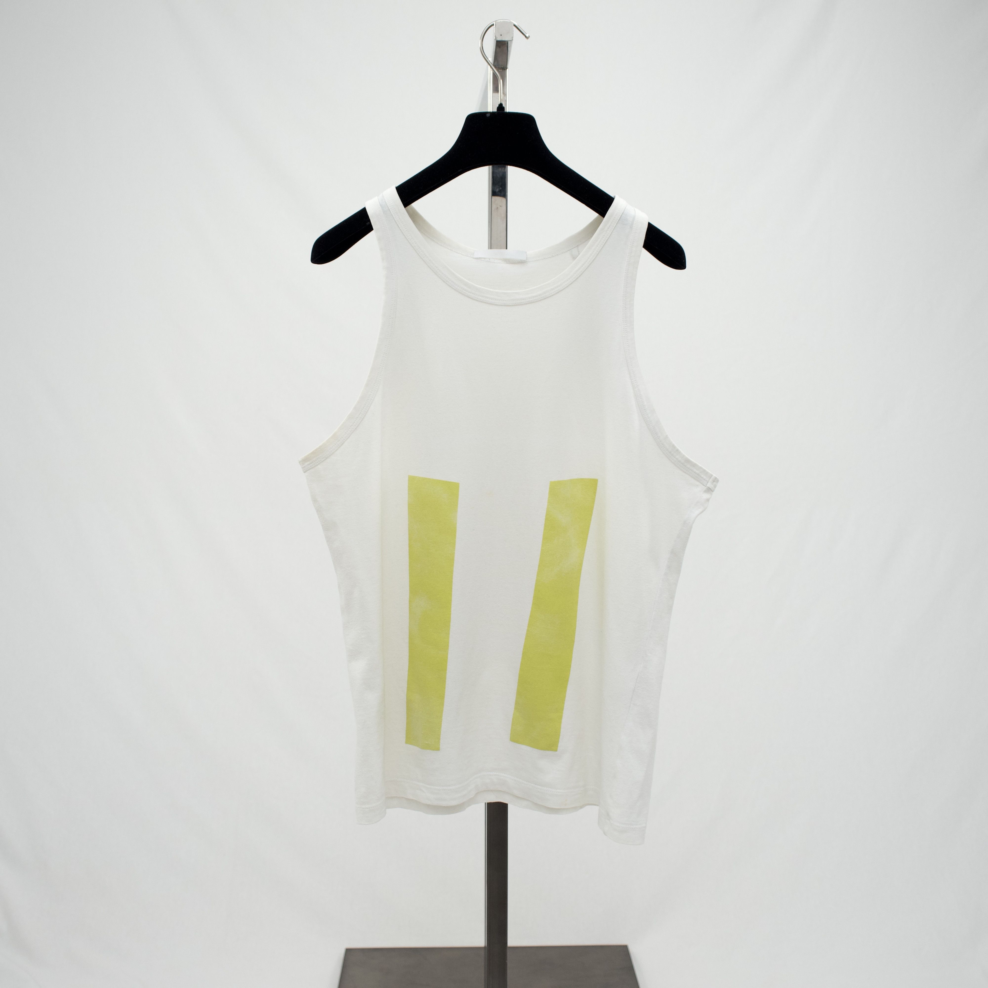 Helmut Lang 90's Archive Military Micro Ribbed Tank Top | Grailed
