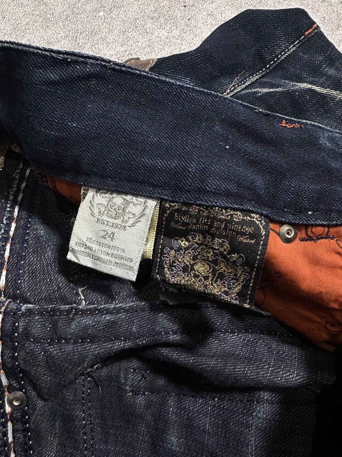 Japanese Brand Japanes Riobera Mudwash Flared Jeans Size US 27 - 11 Thumbnail